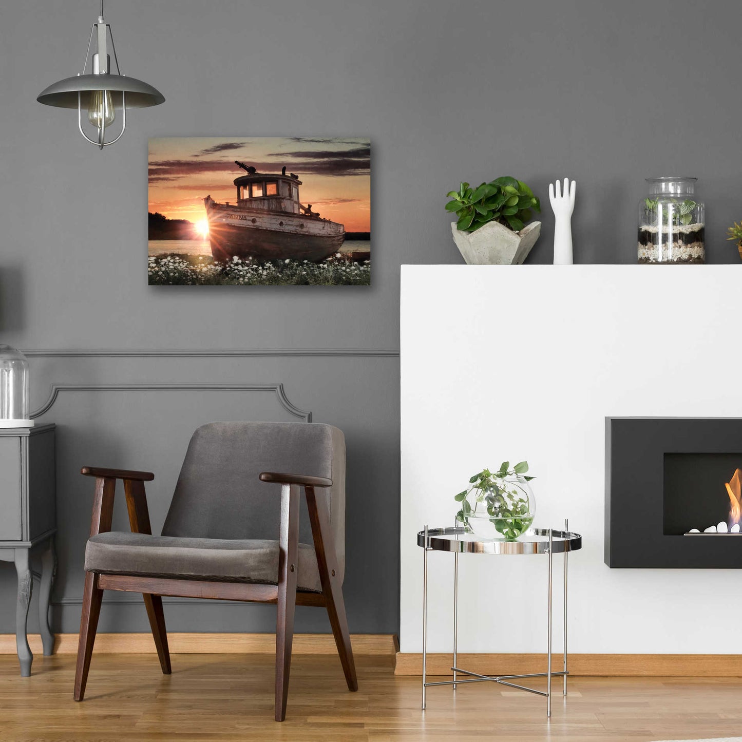 Epic Art 'Anna' by Lori Deiter Acrylic Glass Wall Art,24x16