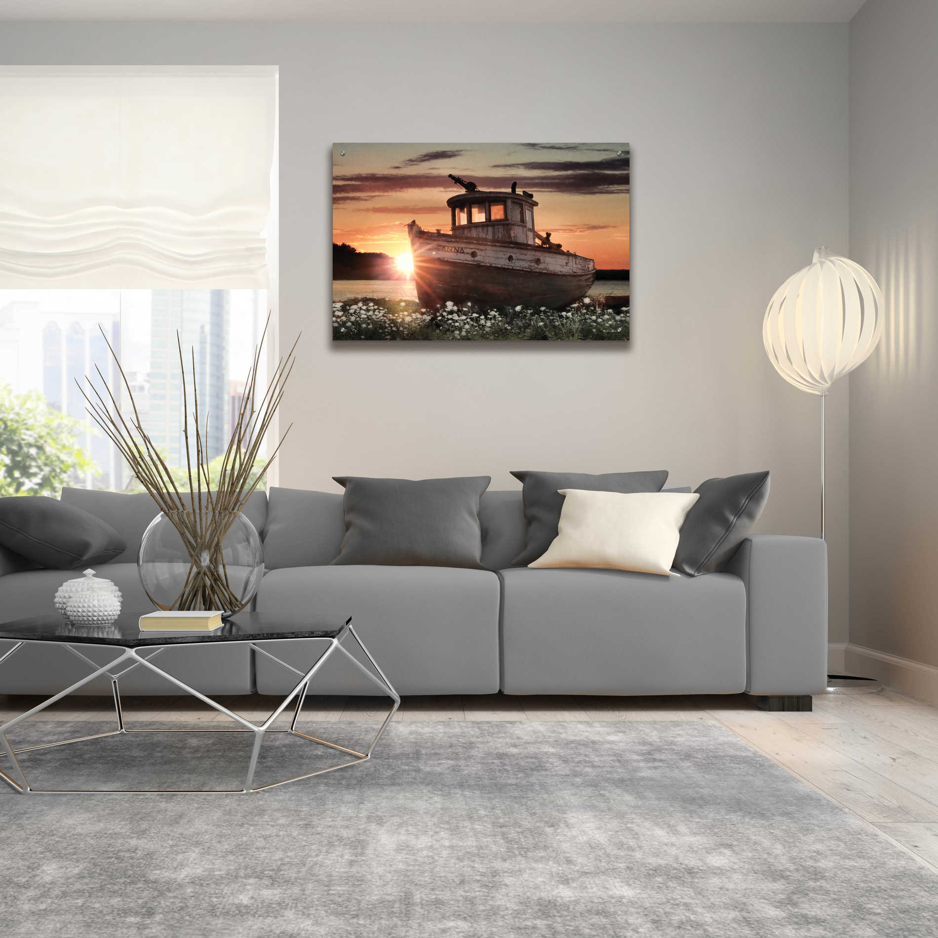 Epic Art 'Anna' by Lori Deiter Acrylic Glass Wall Art,36x24