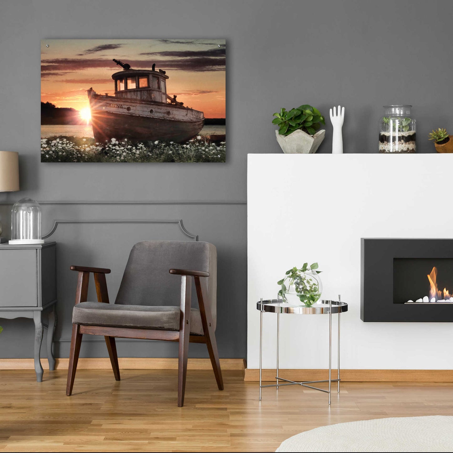 Epic Art 'Anna' by Lori Deiter Acrylic Glass Wall Art,36x24