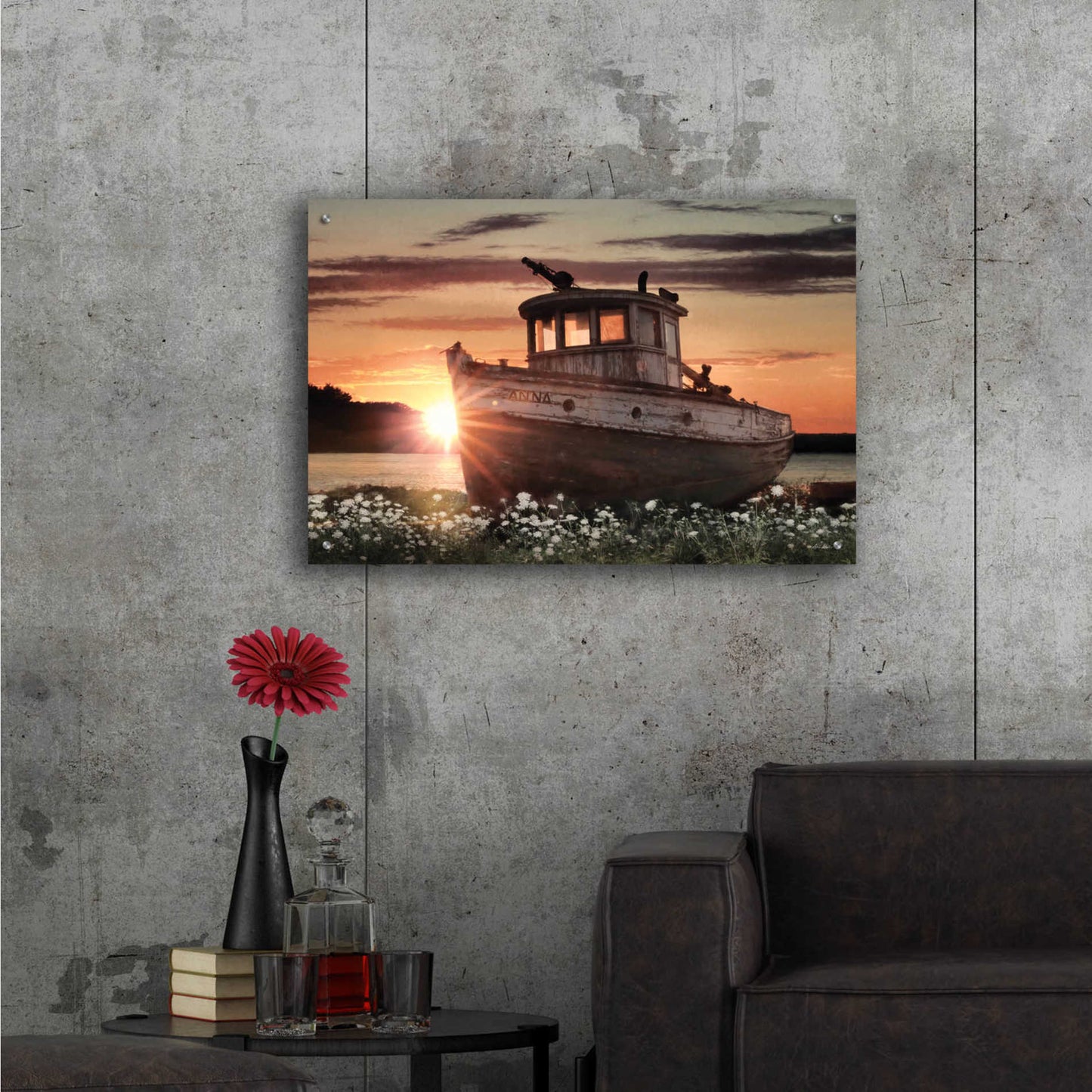 Epic Art 'Anna' by Lori Deiter Acrylic Glass Wall Art,36x24