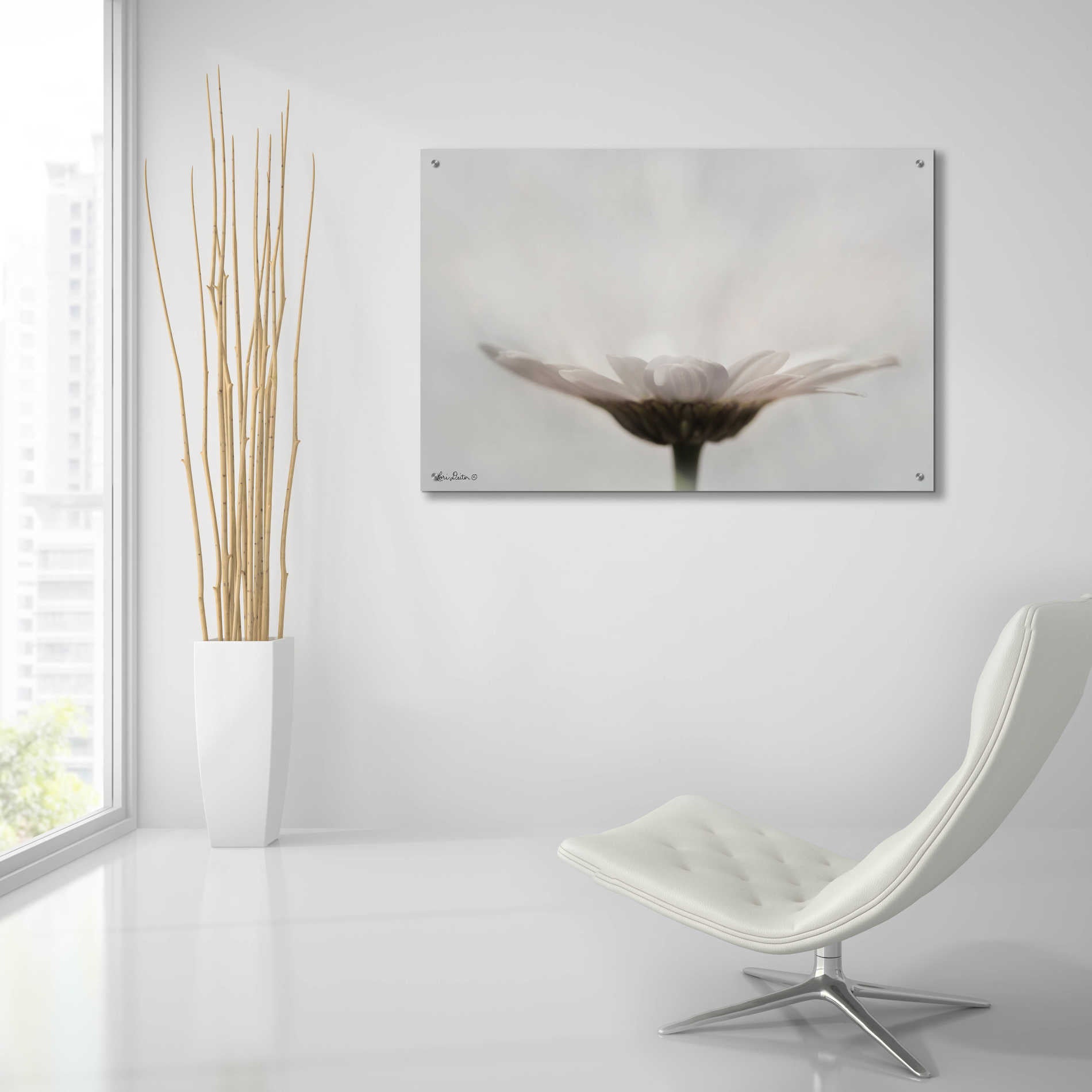 Epic Art 'Love Story' by Lori Deiter Acrylic Glass Wall Art,36x24