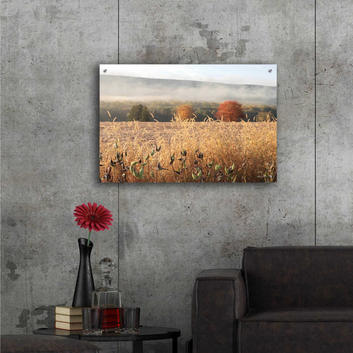 Epic Art 'Autumn Shades' by Lori Deiter Acrylic Glass Wall Art,36x24