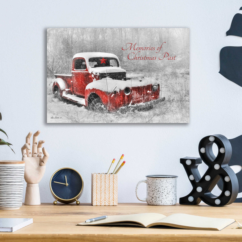 Epic Art 'Christmas Past' by Lori Deiter Acrylic Glass Wall Art,16x12