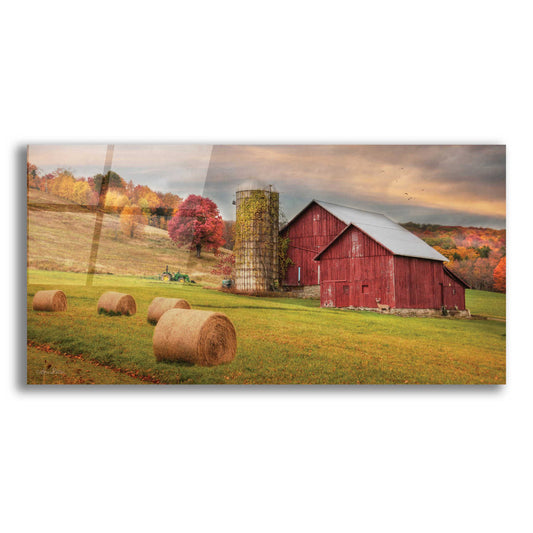 Epic Art 'Autumn Breeze' by Lori Deiter Acrylic Glass Wall Art,2:1