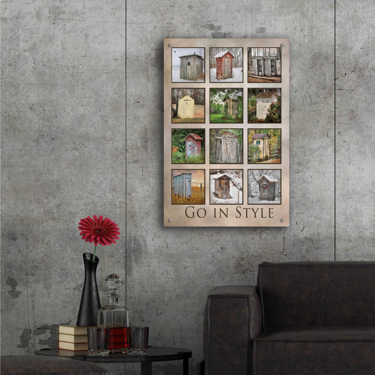Epic Art 'Go in Style' by Lori Deiter Acrylic Glass Wall Art,24x36