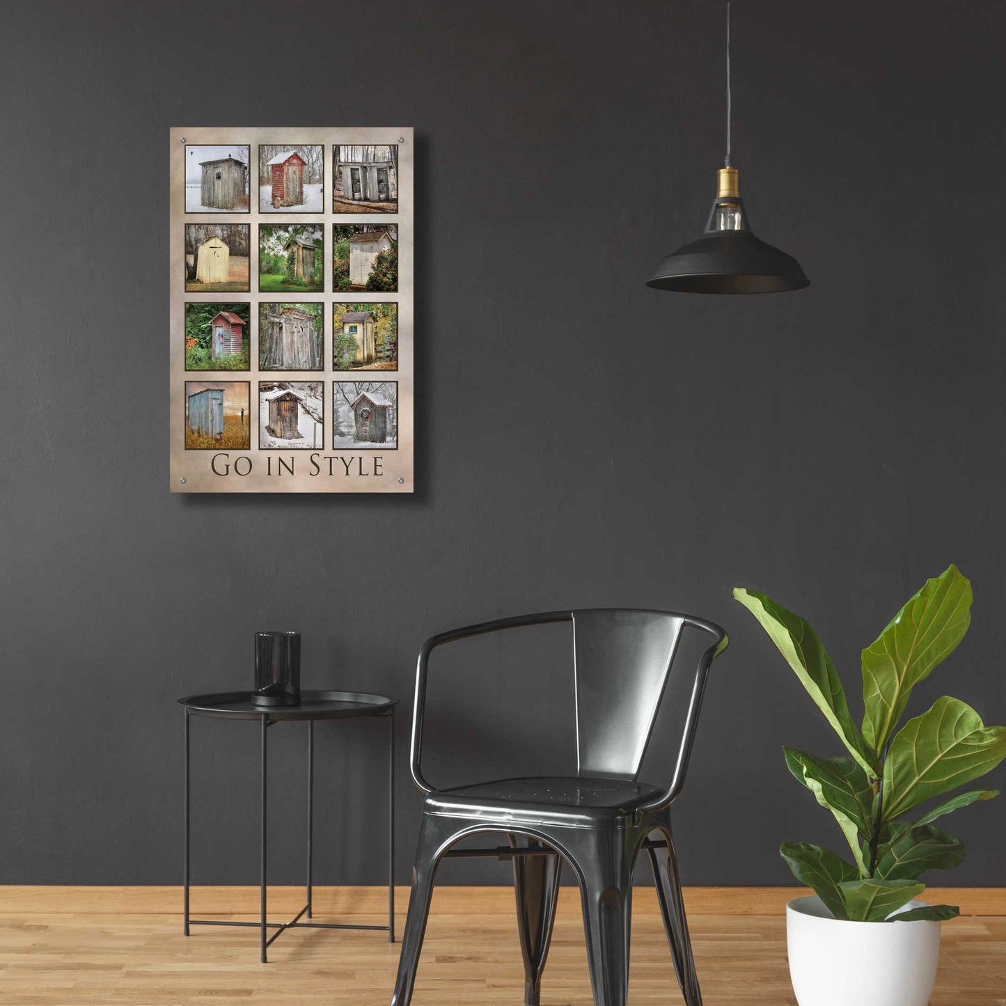 Epic Art 'Go in Style' by Lori Deiter Acrylic Glass Wall Art,24x36