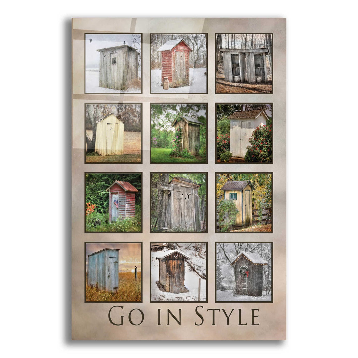 Epic Art 'Go in Style' by Lori Deiter Acrylic Glass Wall Art