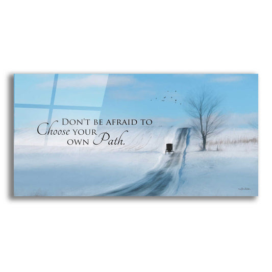 Epic Art 'Choose Your Own Path' by Lori Deiter Acrylic Glass Wall Art,2:1