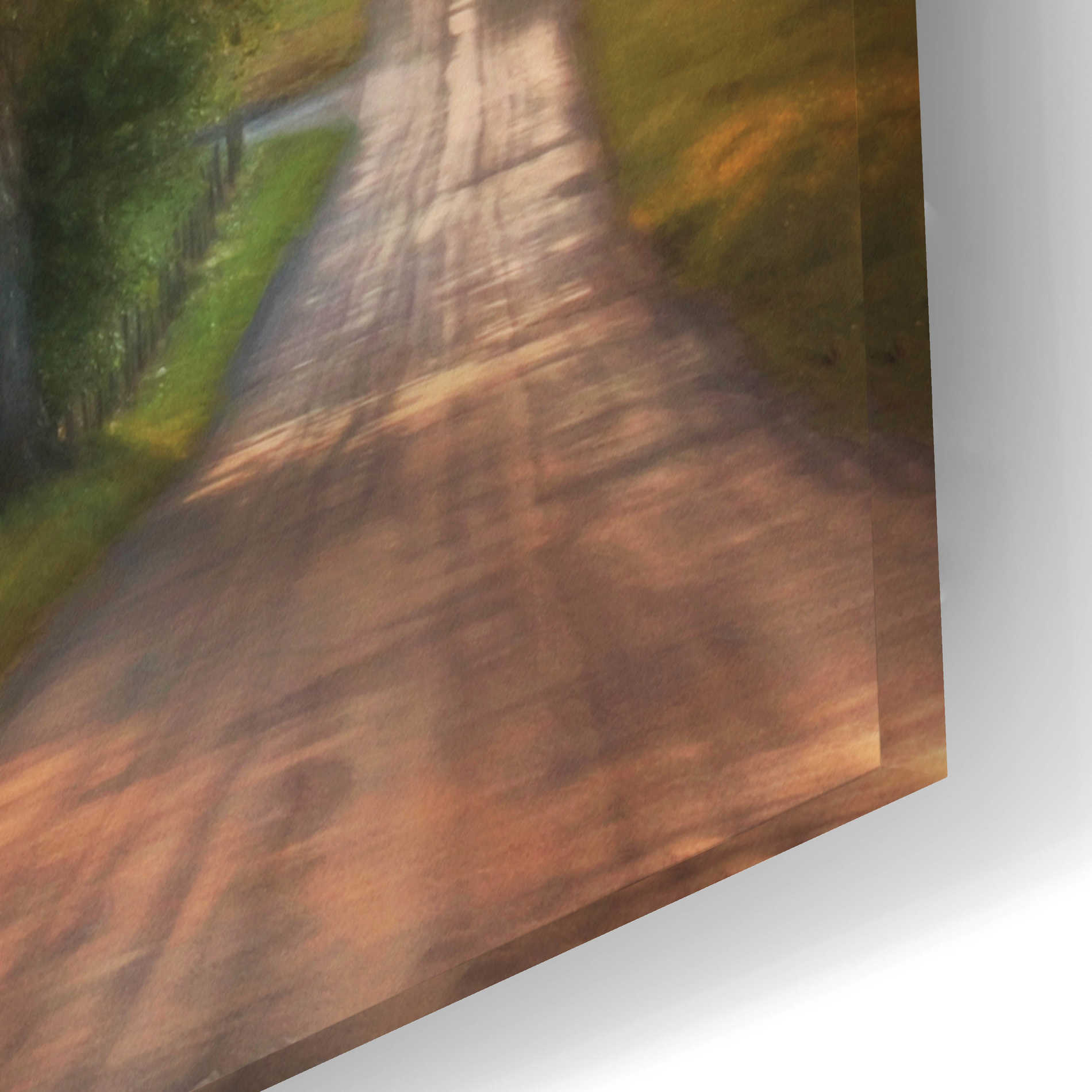 Epic Art 'Country Lane Sunset' by Lori Deiter Acrylic Glass Wall Art,24x16