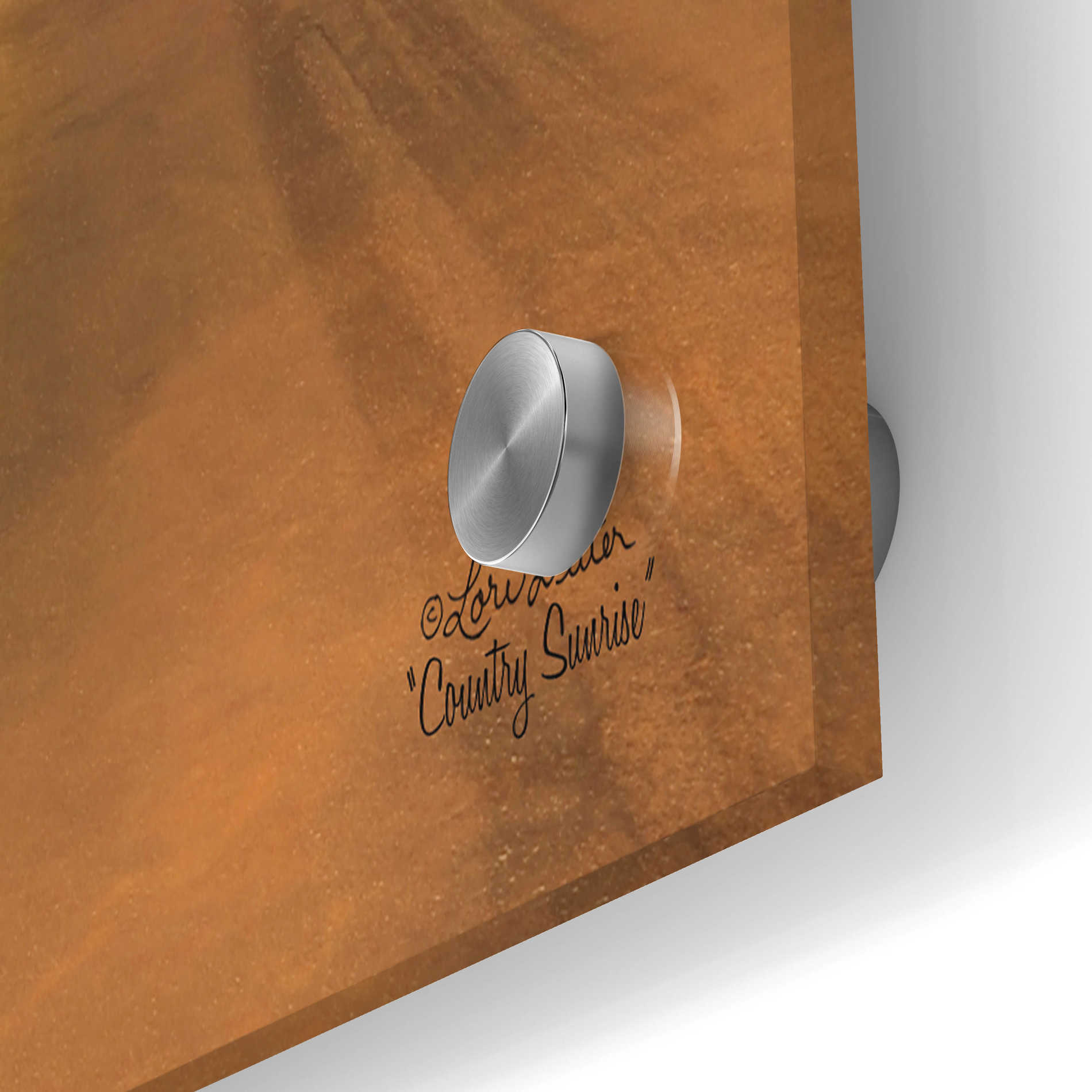 Epic Art 'Country Sunrise' by Lori Deiter Acrylic Glass Wall Art,36x24