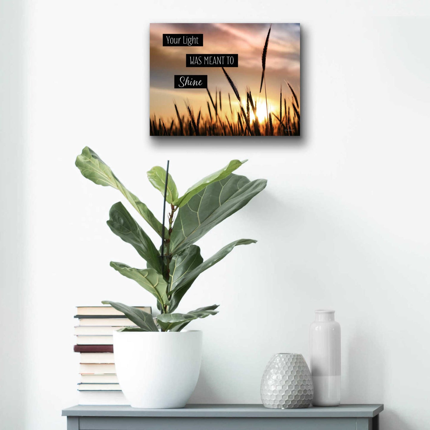 Epic Art 'Your Light' by Lori Deiter Acrylic Glass Wall Art,16x12