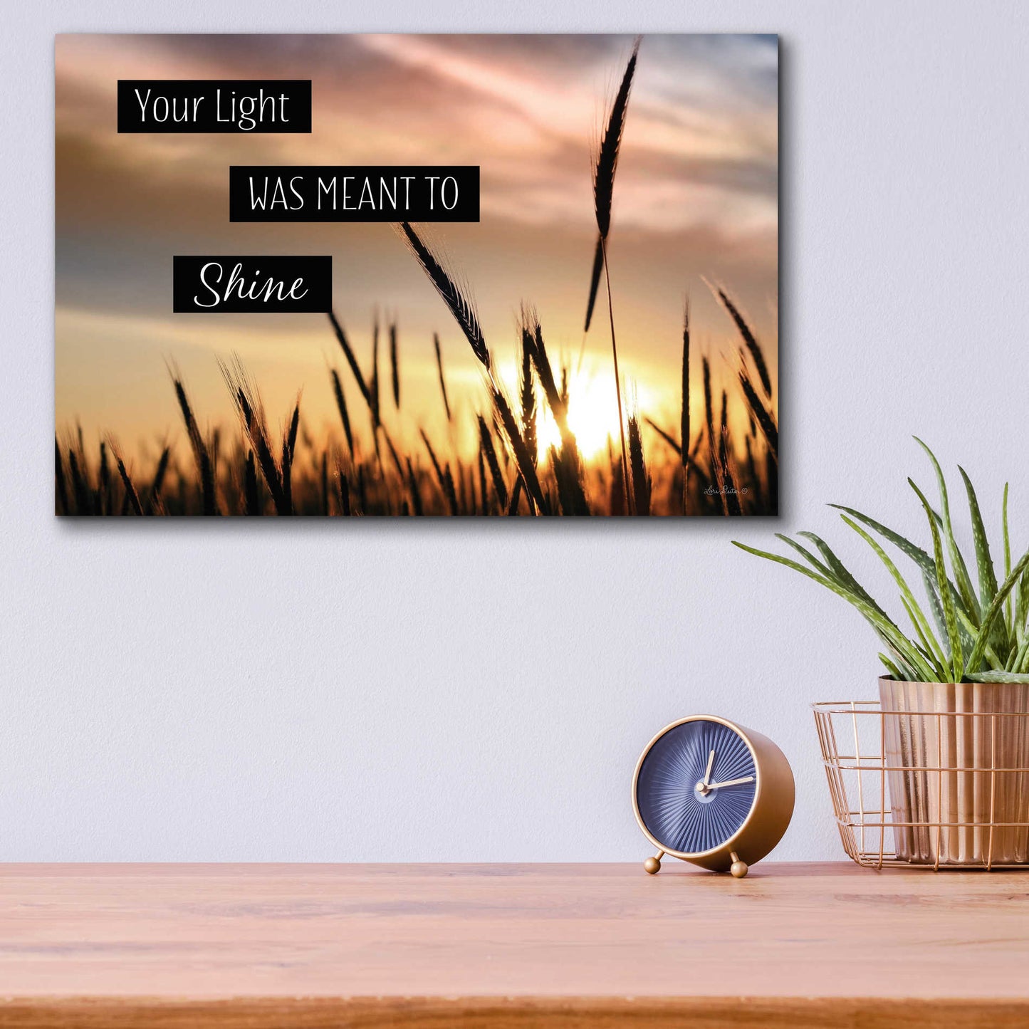 Epic Art 'Your Light' by Lori Deiter Acrylic Glass Wall Art,16x12