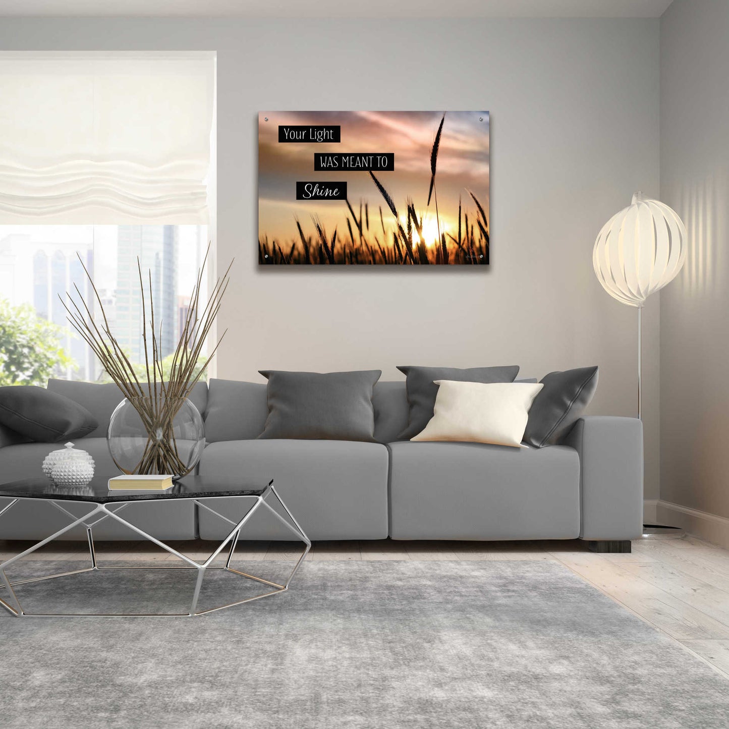 Epic Art 'Your Light' by Lori Deiter Acrylic Glass Wall Art,36x24