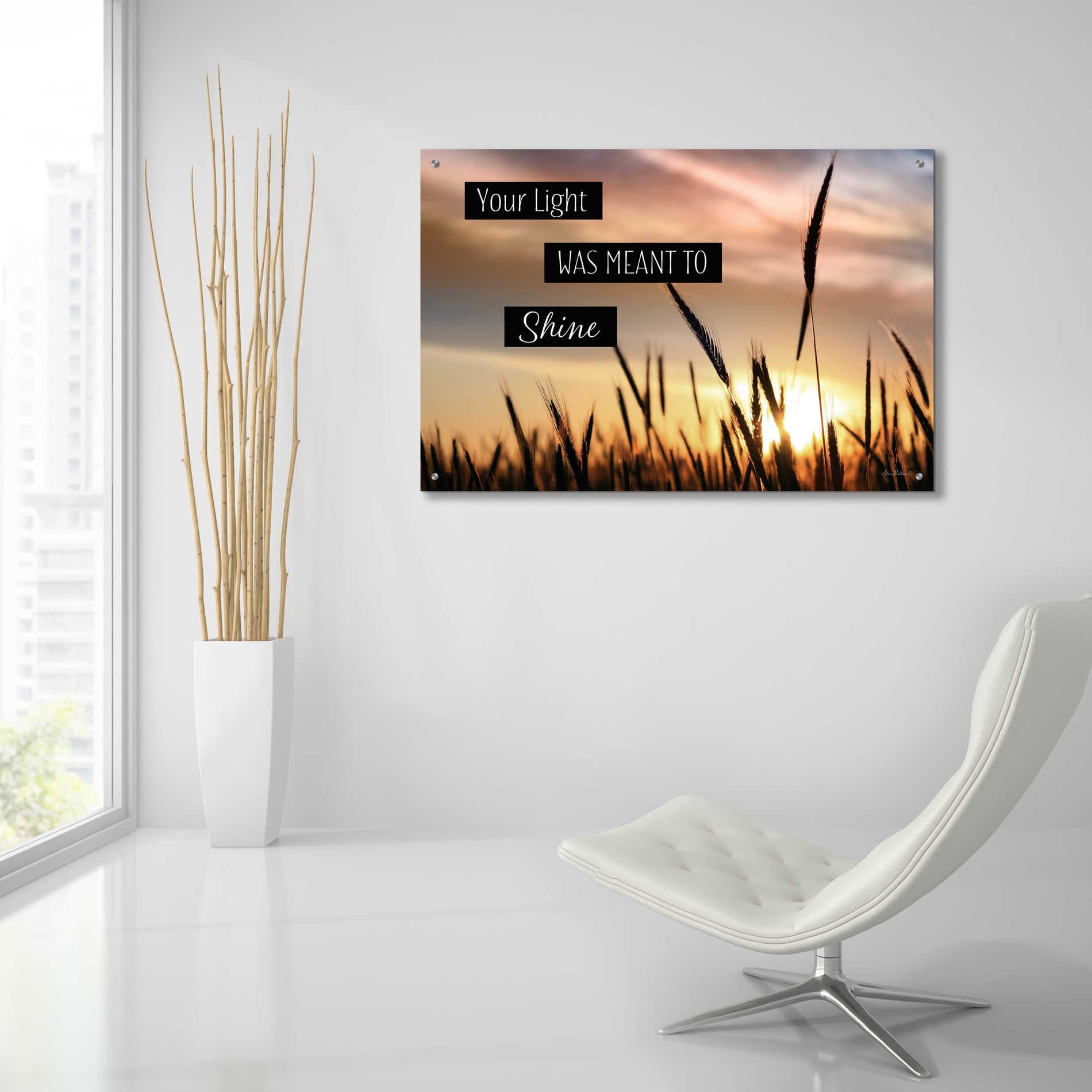 Epic Art 'Your Light' by Lori Deiter Acrylic Glass Wall Art,36x24