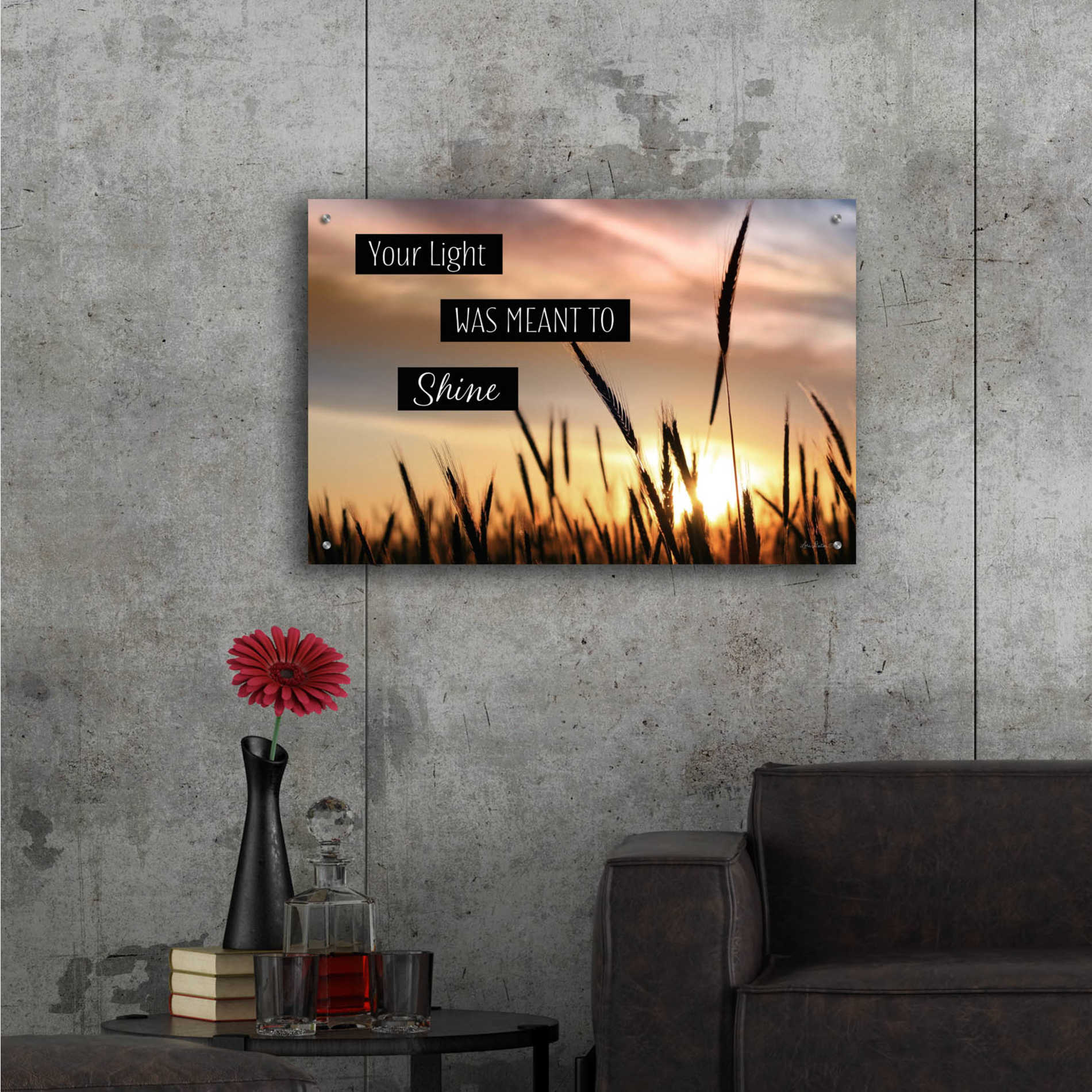 Epic Art 'Your Light' by Lori Deiter Acrylic Glass Wall Art,36x24