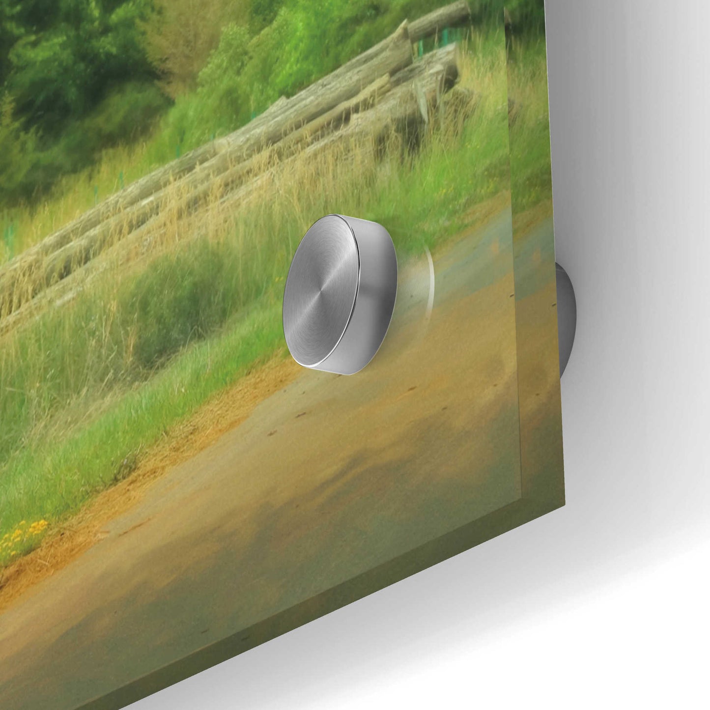 Epic Art 'Amish Barefoot Farmer' by Lori Deiter Acrylic Glass Wall Art,36x12