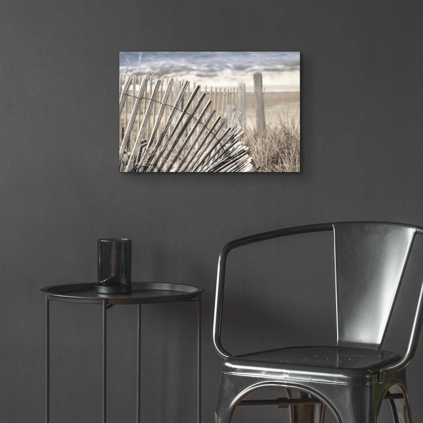 Epic Art 'On the Coastline' by Lori Deiter Acrylic Glass Wall Art,24x16