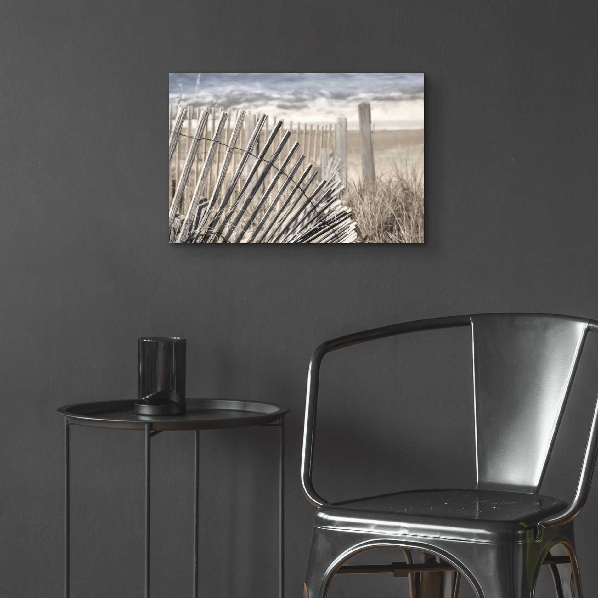 Epic Art 'On the Coastline' by Lori Deiter Acrylic Glass Wall Art,24x16