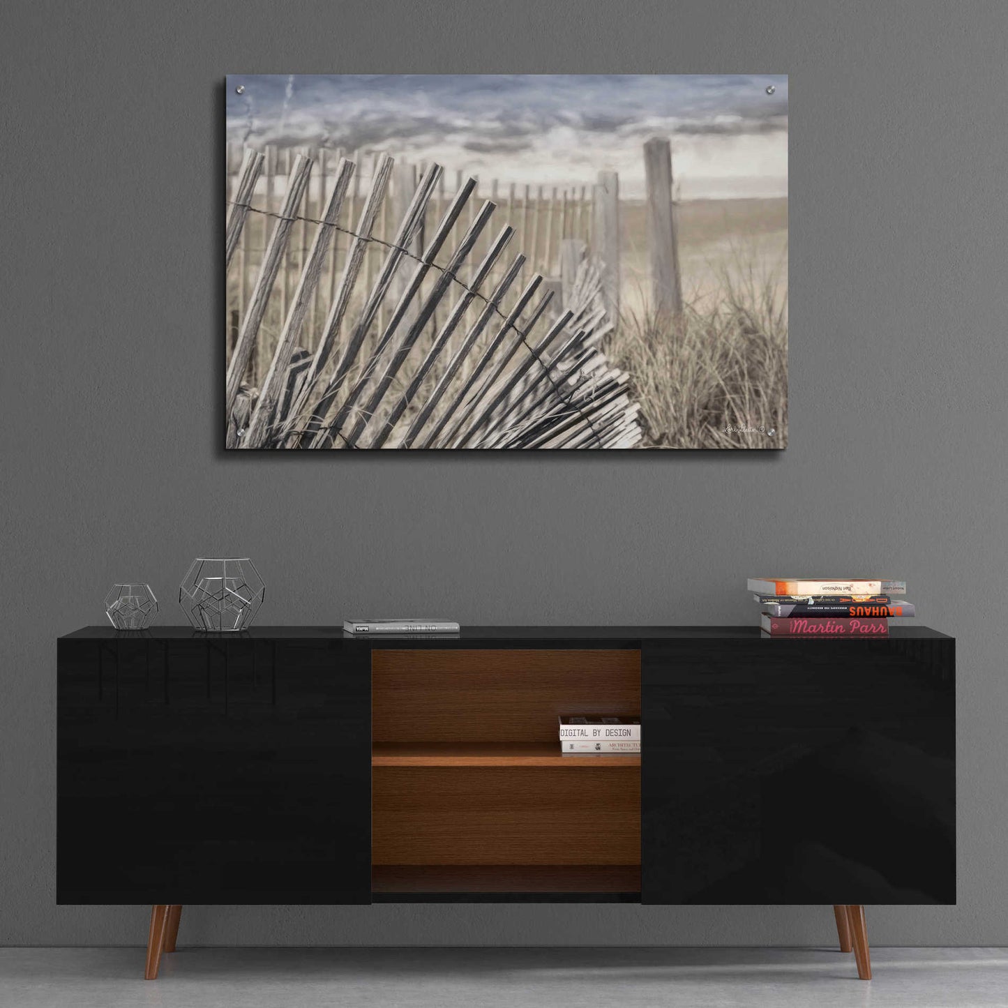 Epic Art 'On the Coastline' by Lori Deiter Acrylic Glass Wall Art,36x24