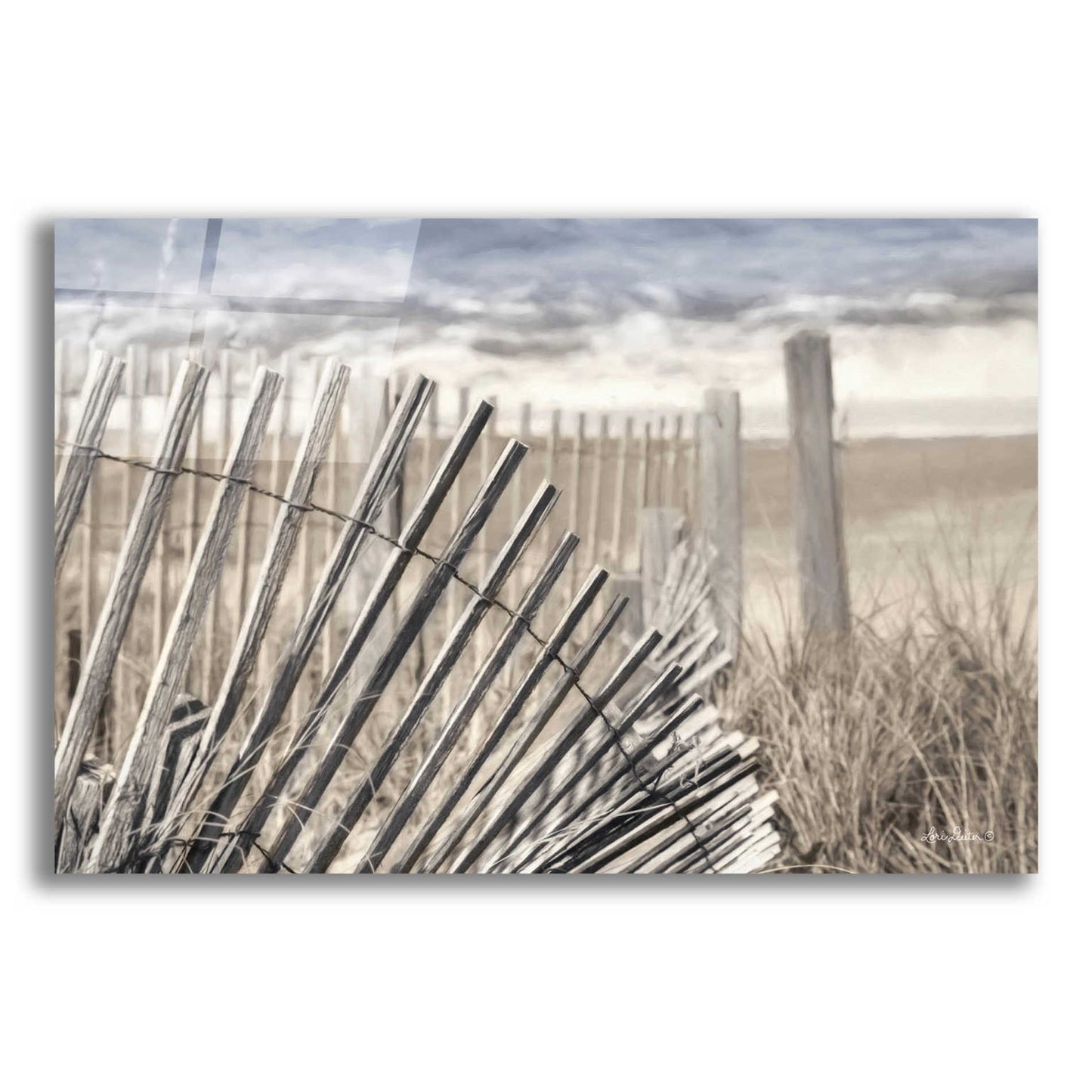 Epic Art 'On the Coastline' by Lori Deiter Acrylic Glass Wall Art