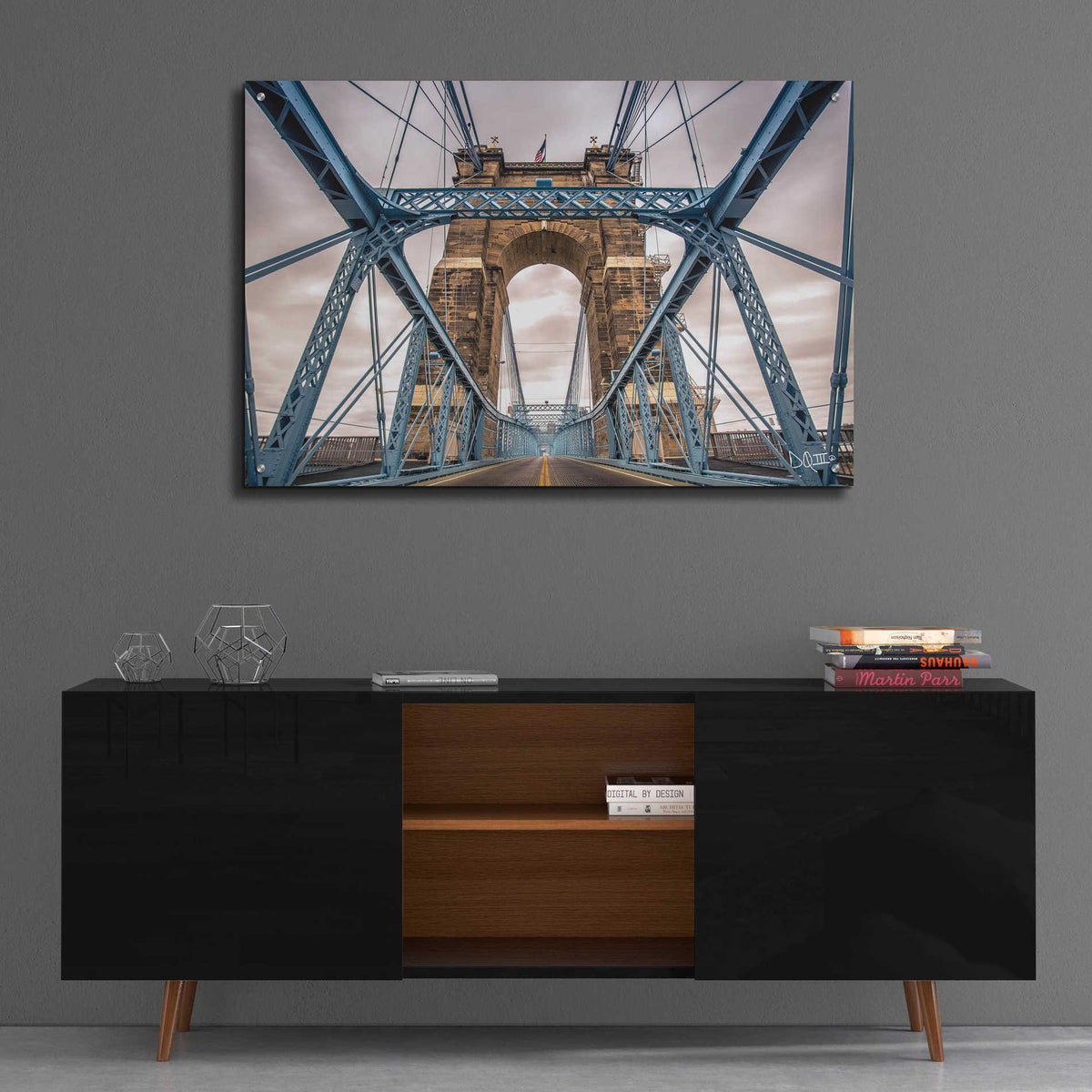 Epic Art 'The Blues II' by Donnie Quillen, Acrylic Glass Wall Art,36x24