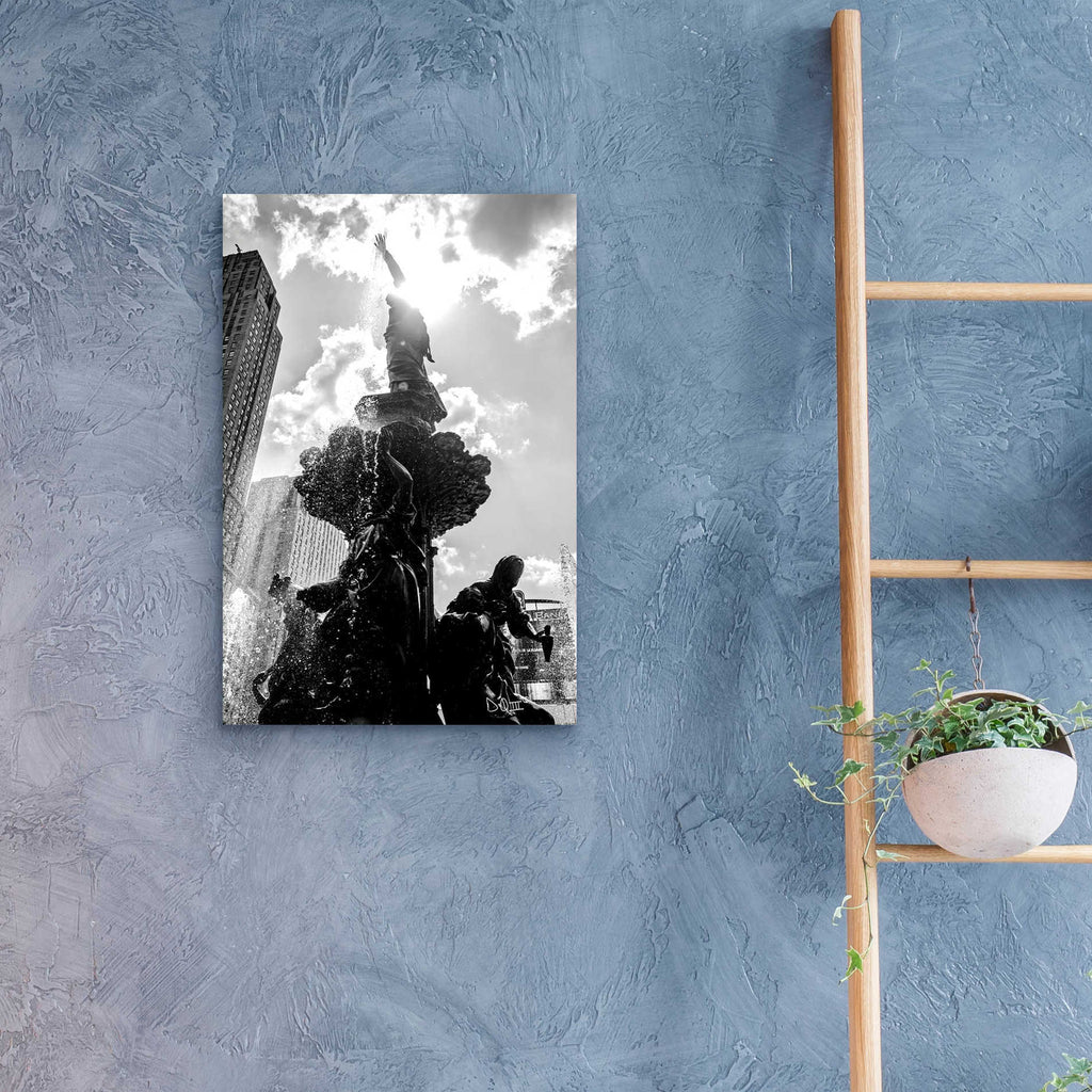 Epic Art 'Built from the Ground Up III' by Donnie Quillen, Acrylic Glass Wall Art,16x24