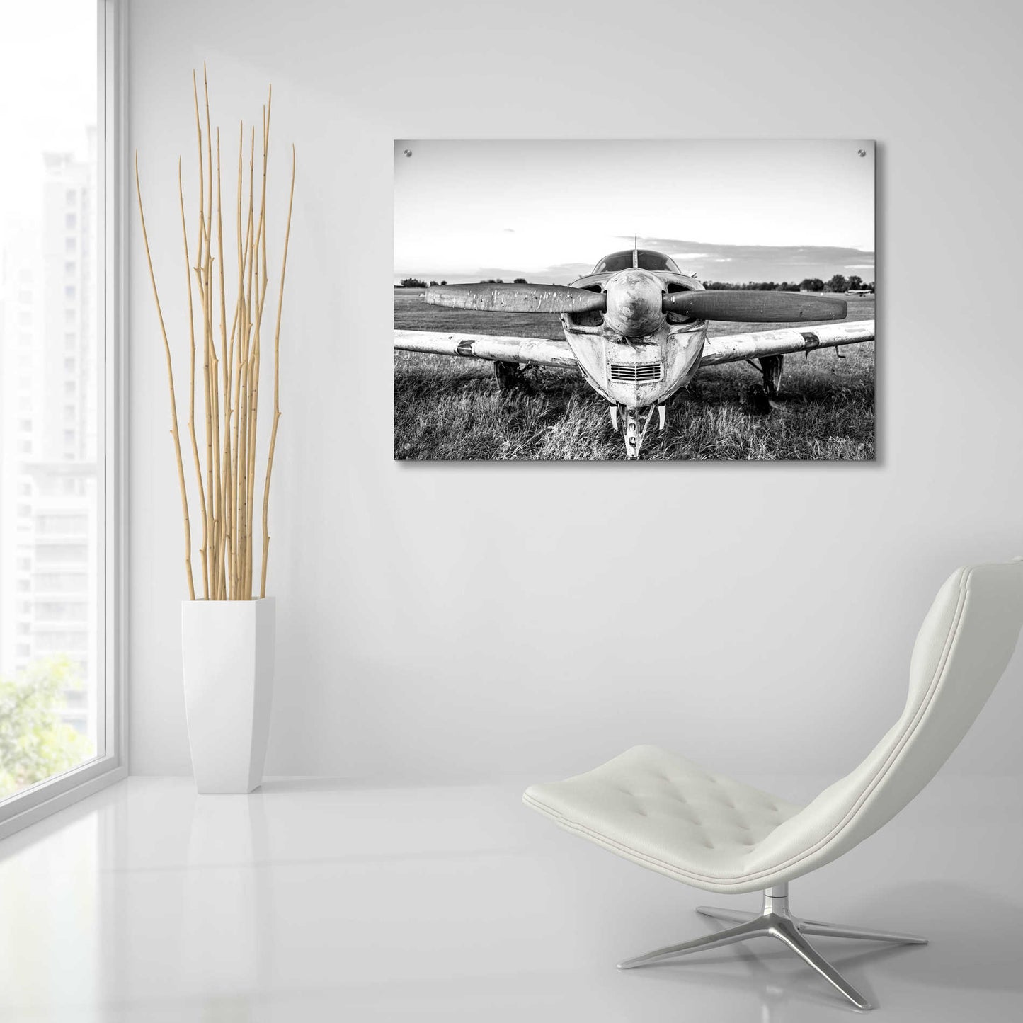 Epic Art 'Last Flight II' by Donnie Quillen, Acrylic Glass Wall Art,36x24