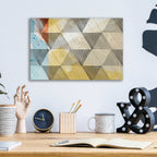 Epic Art 'Geo Now Sketch I' by Sisa Jasper,' Acrylic Glass Wall Art,16x12