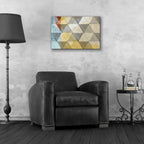 Epic Art 'Geo Now Sketch I' by Sisa Jasper,' Acrylic Glass Wall Art,24x16