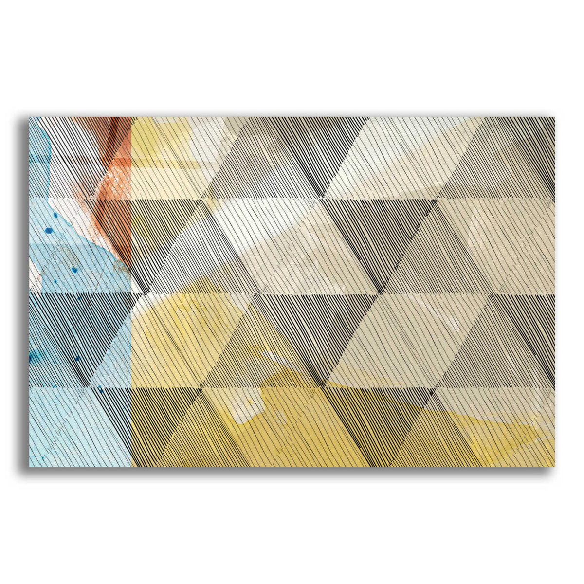 Epic Art 'Geo Now Sketch I' by Sisa Jasper,' Acrylic Glass Wall Art