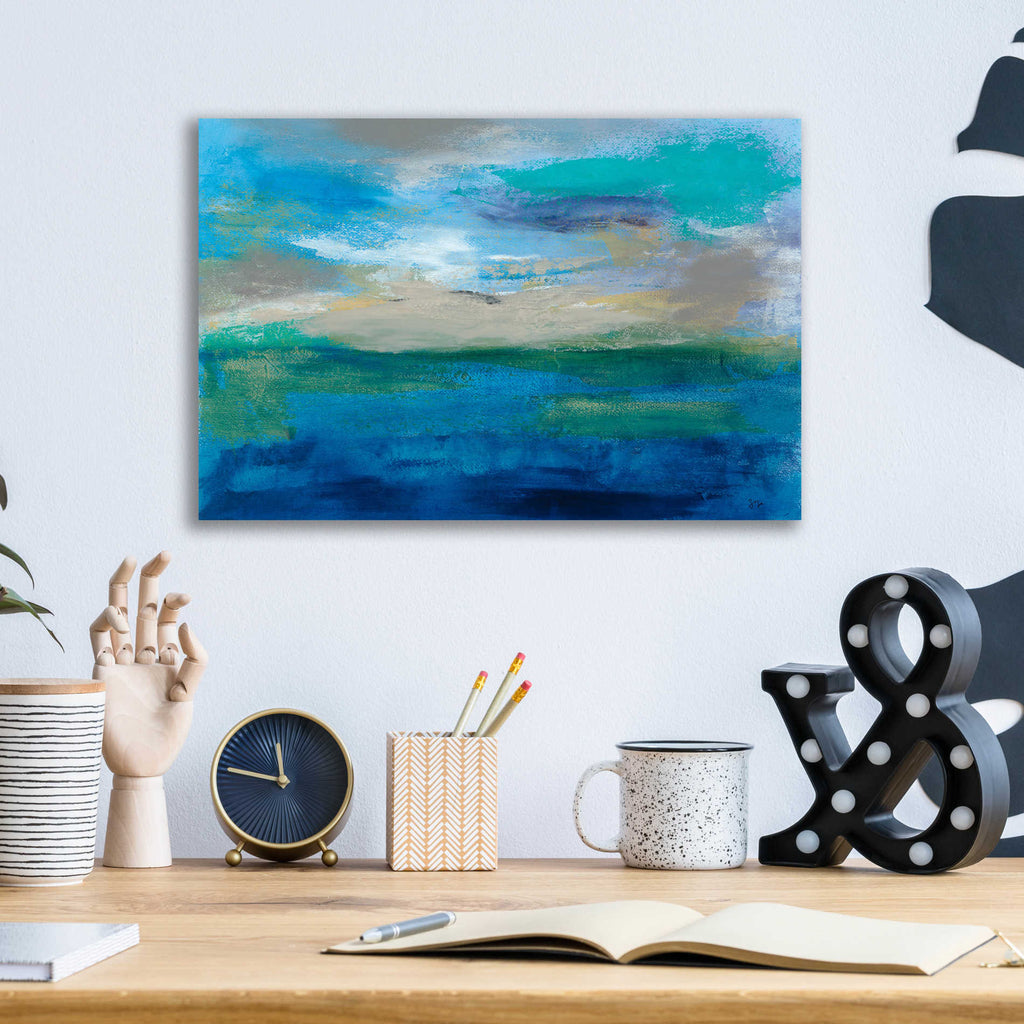 Epic Art 'Viewpoint I' by Sisa Jasper,' Acrylic Glass Wall Art,16x12