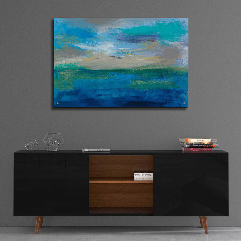 Epic Art 'Viewpoint I' by Sisa Jasper,' Acrylic Glass Wall Art,36x24