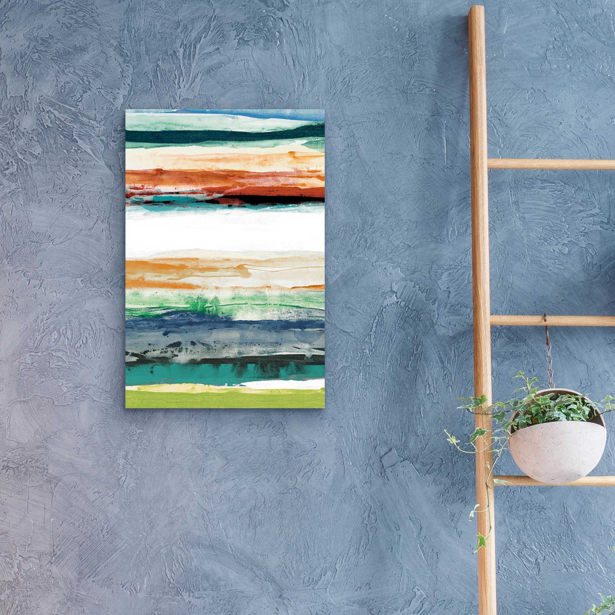 Epic Art 'Primary Descision III' by Sisa Jasper,' Acrylic Glass Wall Art,16x24