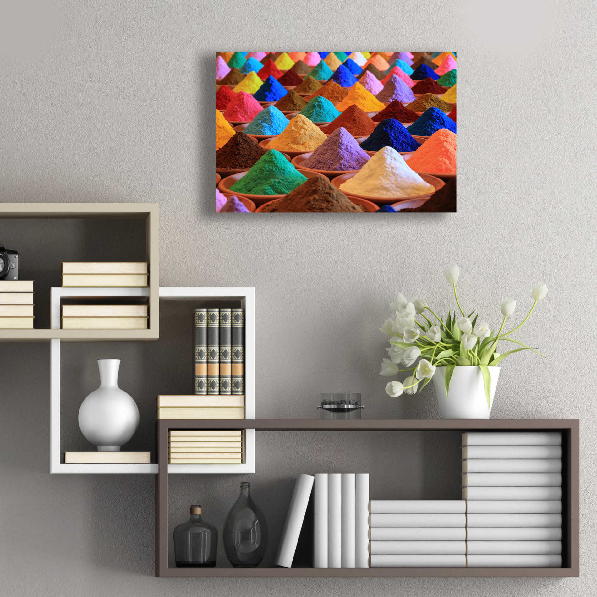 Epic Art 'Colorful Life,' Acrylic Glass Wall Art,24x16