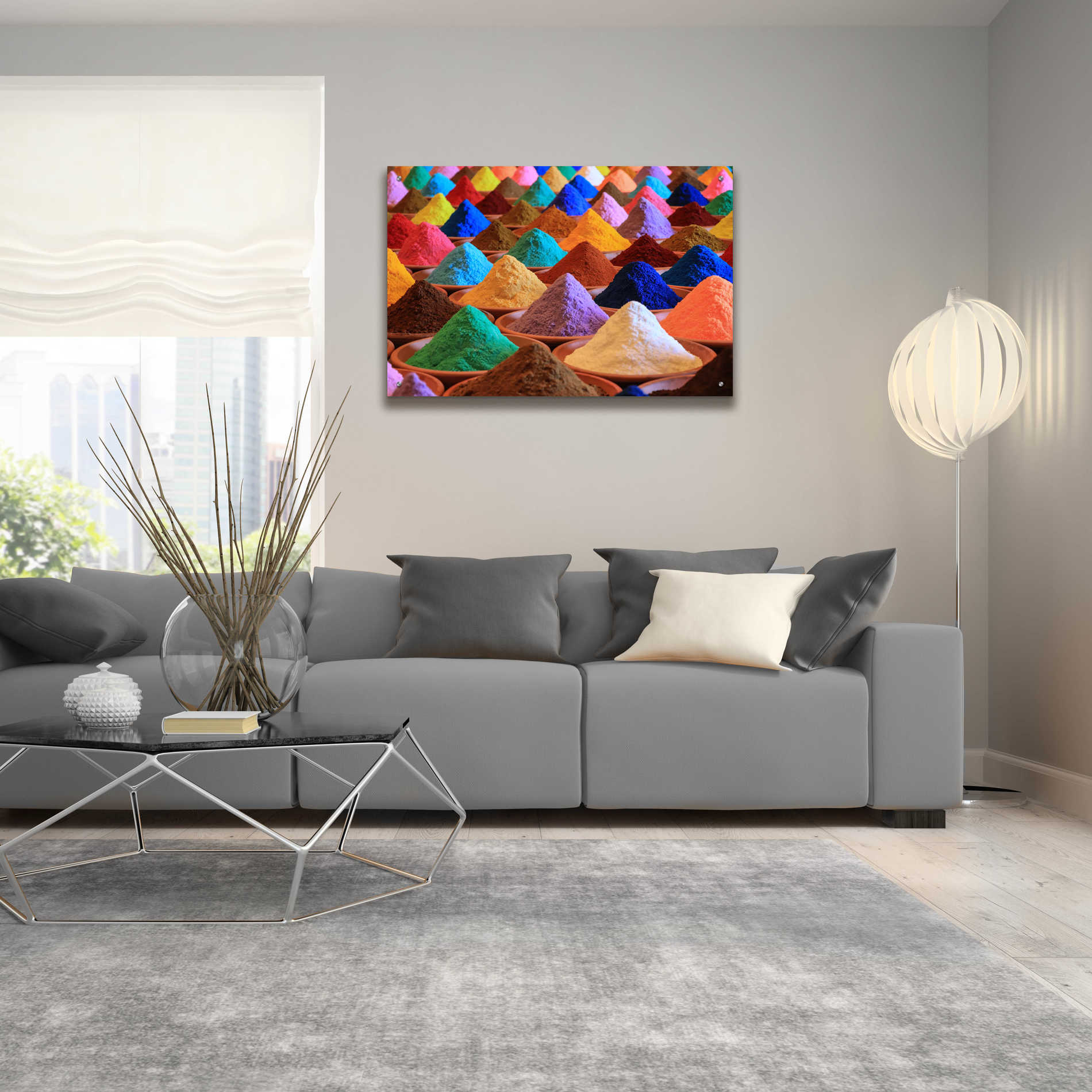 Epic Art 'Colorful Life,' Acrylic Glass Wall Art,36x24