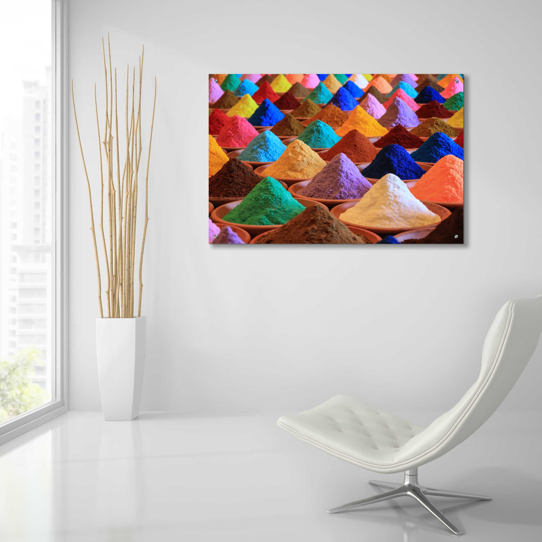 Epic Art 'Colorful Life,' Acrylic Glass Wall Art,36x24