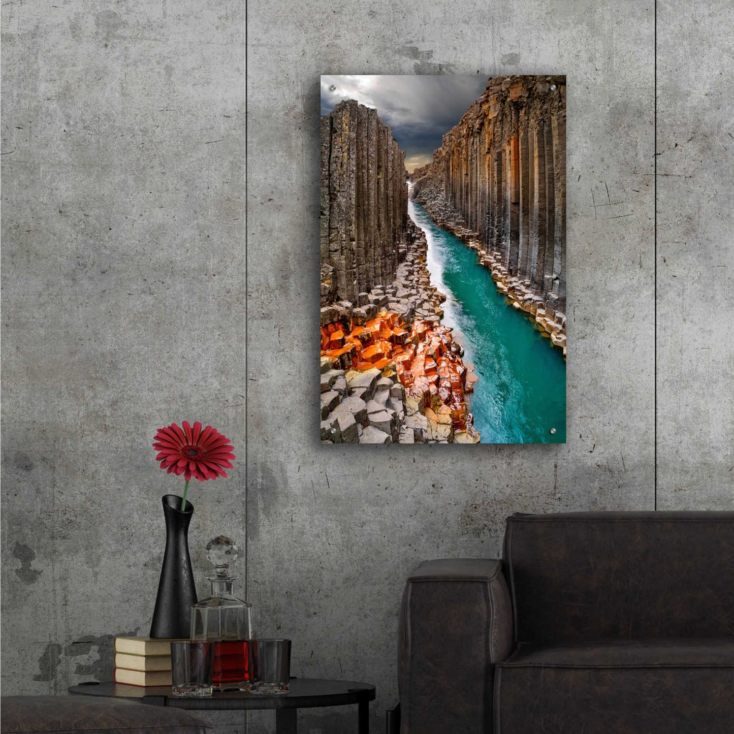 Epic Art 'Divided,' Acrylic Glass Wall Art,24x36