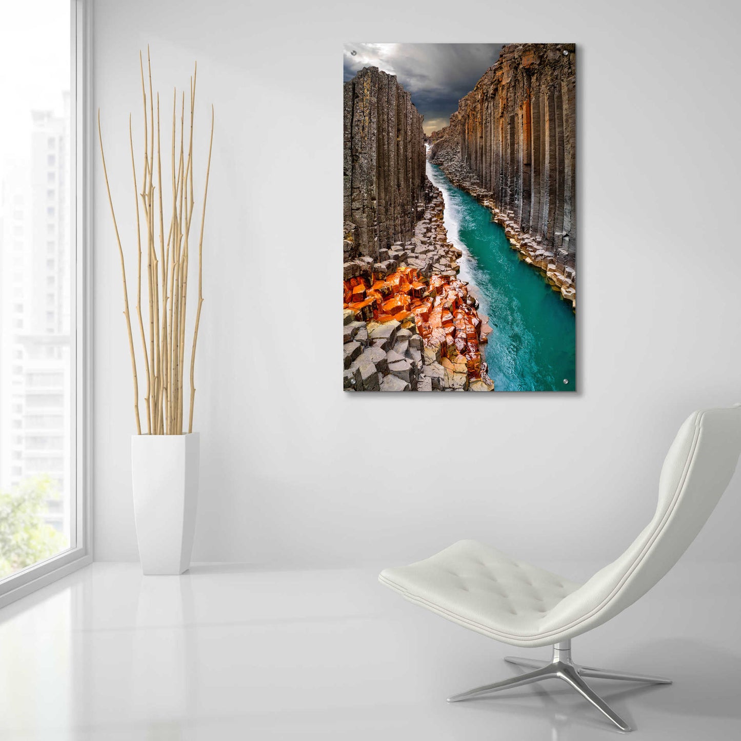 Epic Art 'Divided,' Acrylic Glass Wall Art,24x36