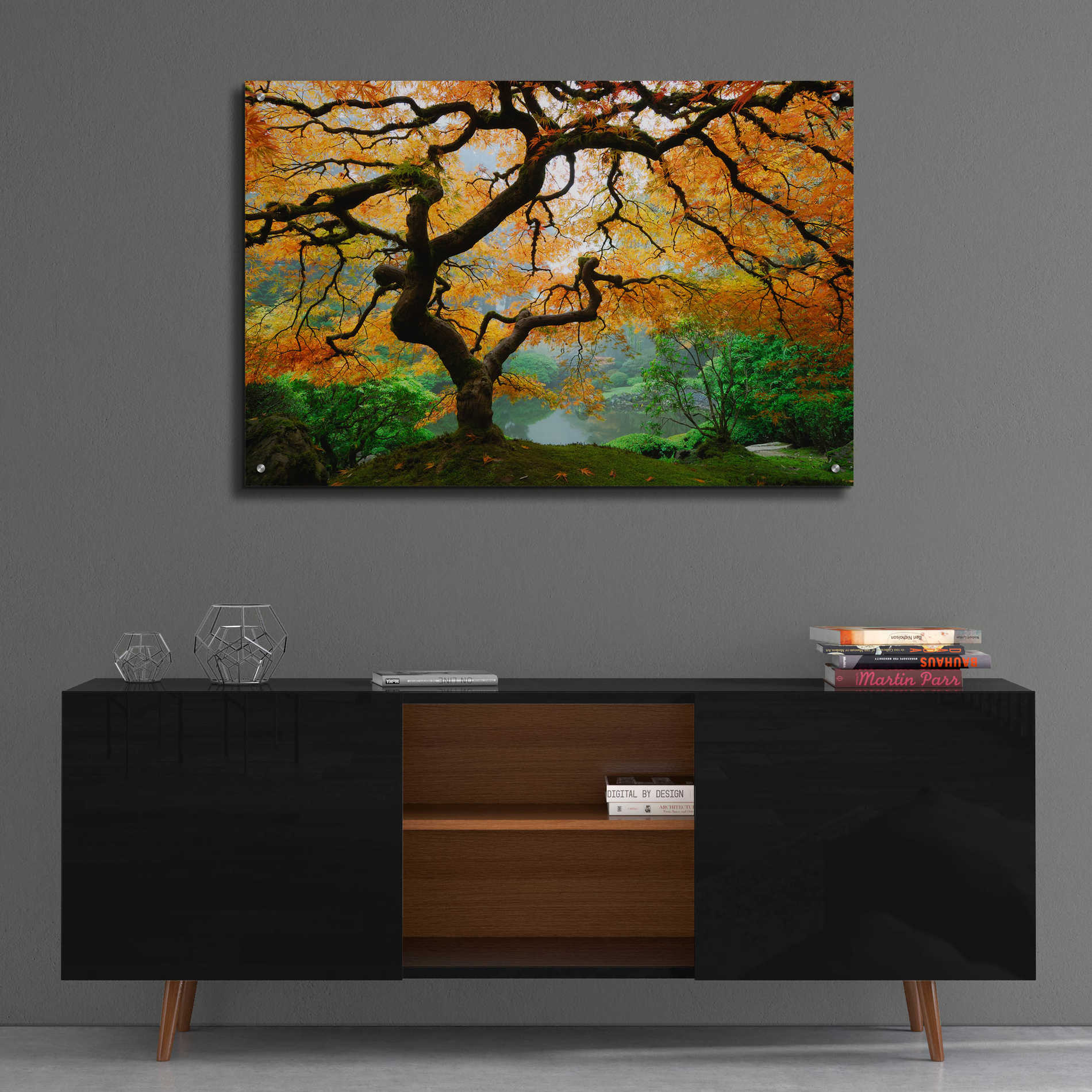 Epic Art 'Magical Autumn,' Acrylic Glass Wall Art,36x24