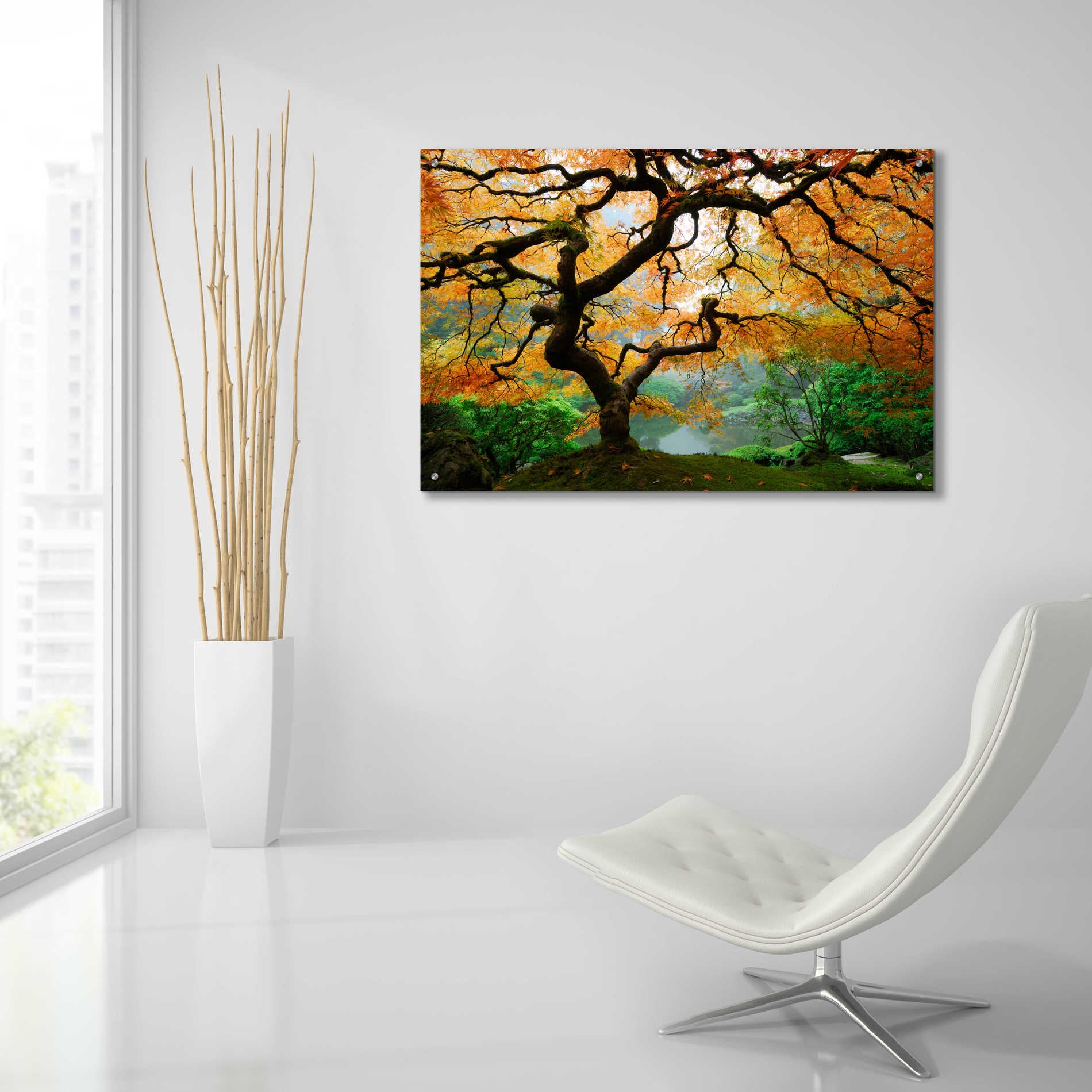 Epic Art 'Magical Autumn,' Acrylic Glass Wall Art,36x24