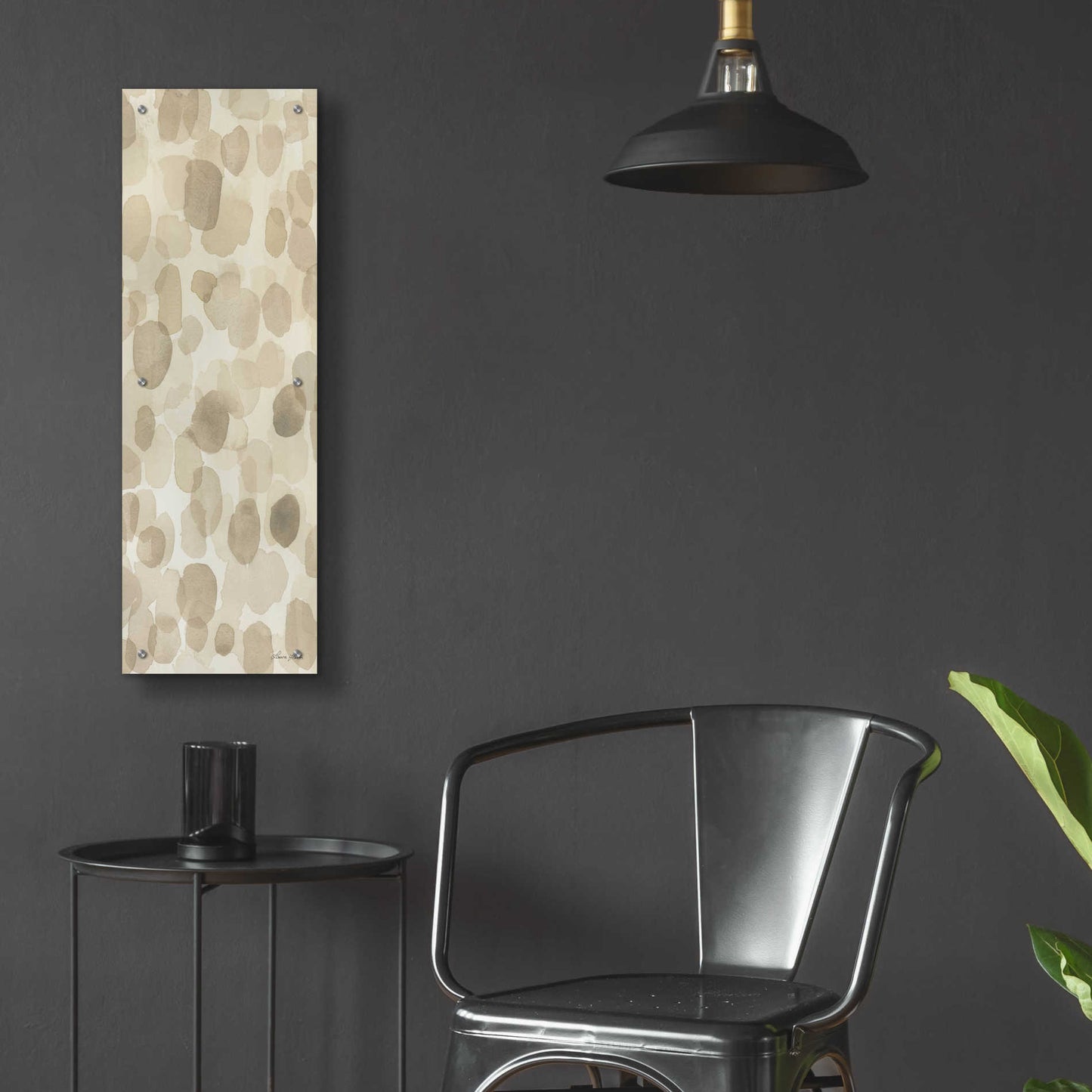 Epic Art 'Natural Abstract III' by Laura Horn, Acrylic Glass Wall Art,12x36