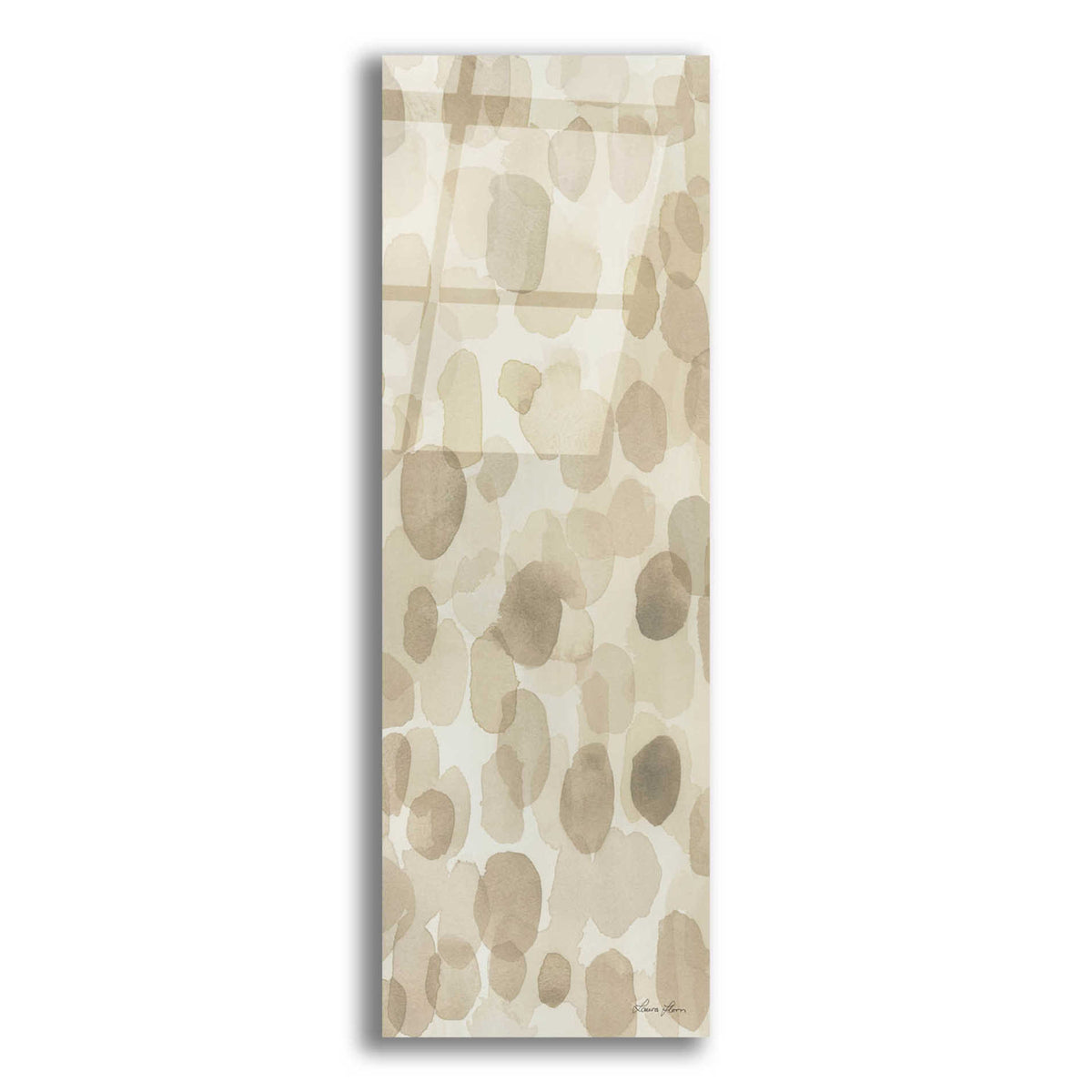 Epic Art 'Natural Abstract III' by Laura Horn, Acrylic Glass Wall Art,3:1