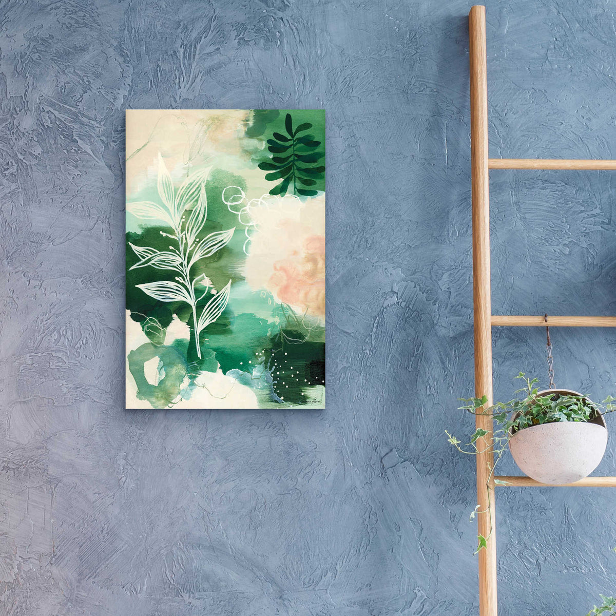 Epic Art 'Nature Story I' by Laura Horn, Acrylic Glass Wall Art,16x24