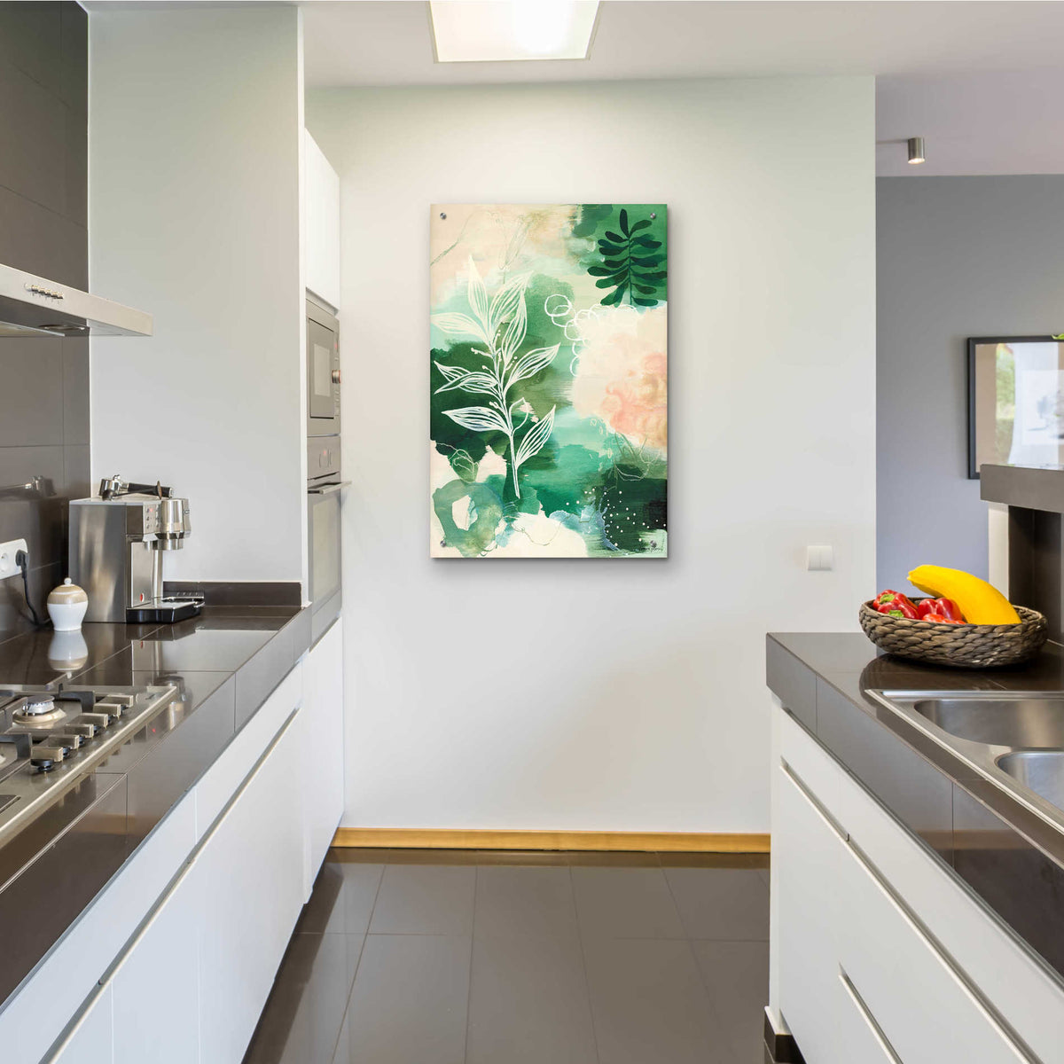 Epic Art 'Nature Story I' by Laura Horn, Acrylic Glass Wall Art,24x36
