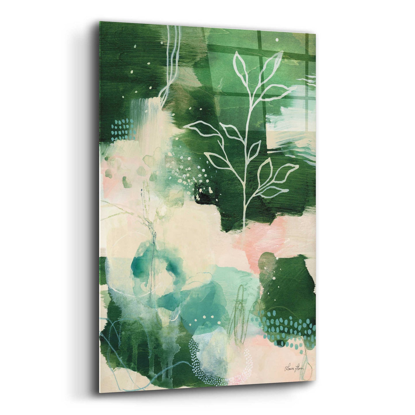 Epic Art 'Nature Story II' by Laura Horn, Acrylic Glass Wall Art,12x16