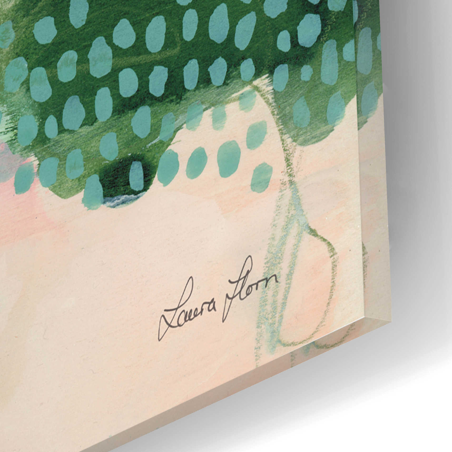 Epic Art 'Nature Story II' by Laura Horn, Acrylic Glass Wall Art,12x16