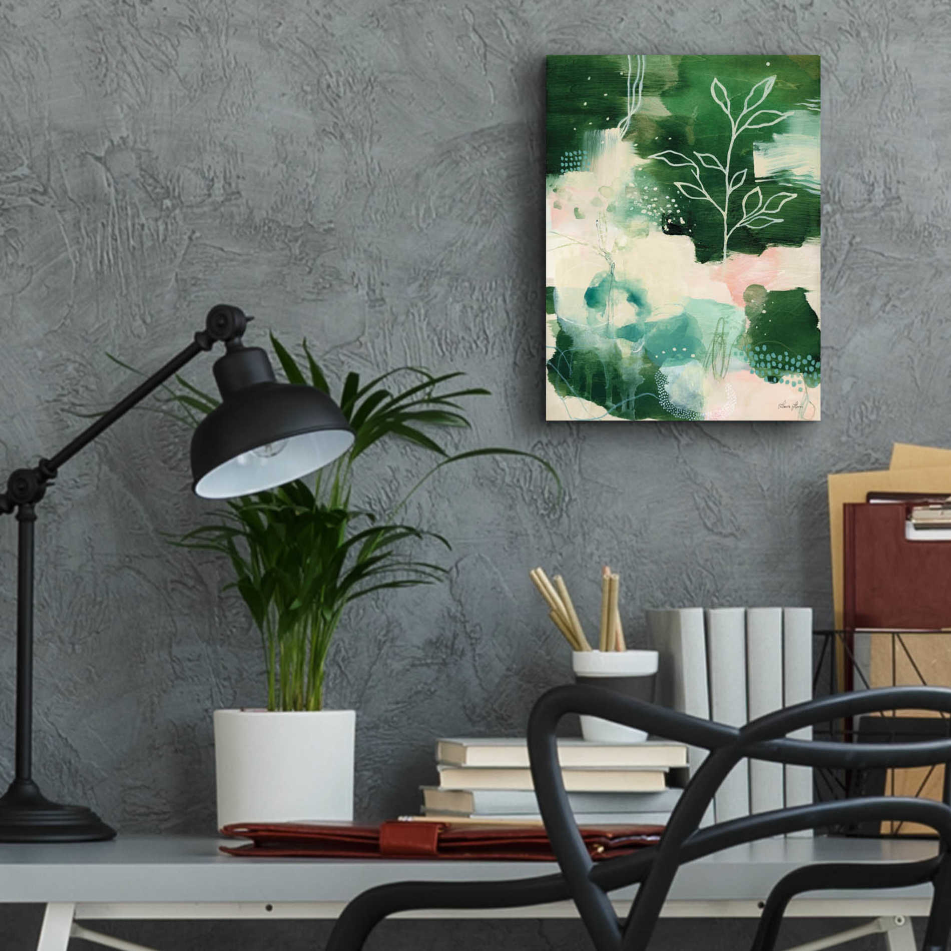 Epic Art 'Nature Story II' by Laura Horn, Acrylic Glass Wall Art,12x16