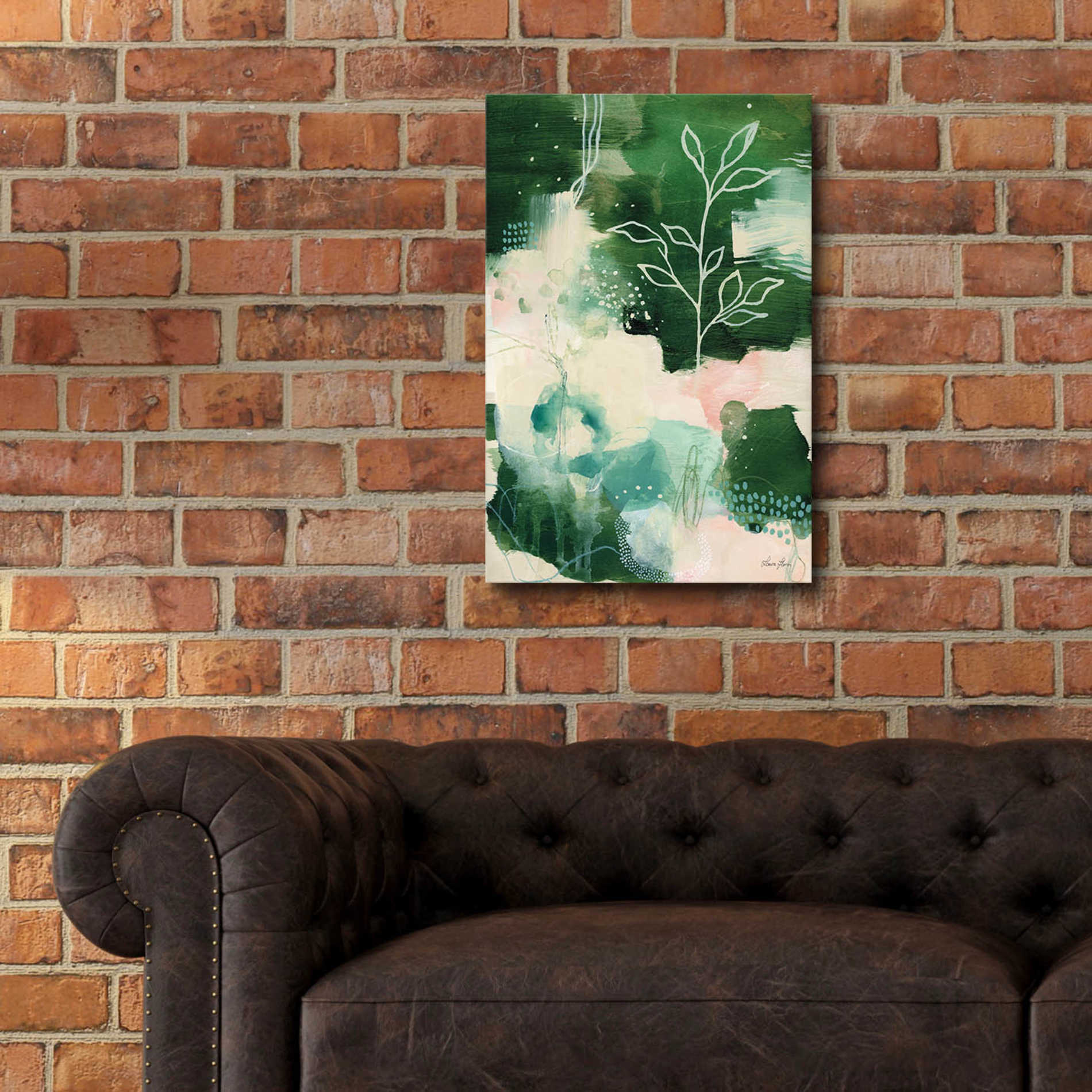 Epic Art 'Nature Story II' by Laura Horn, Acrylic Glass Wall Art,16x24