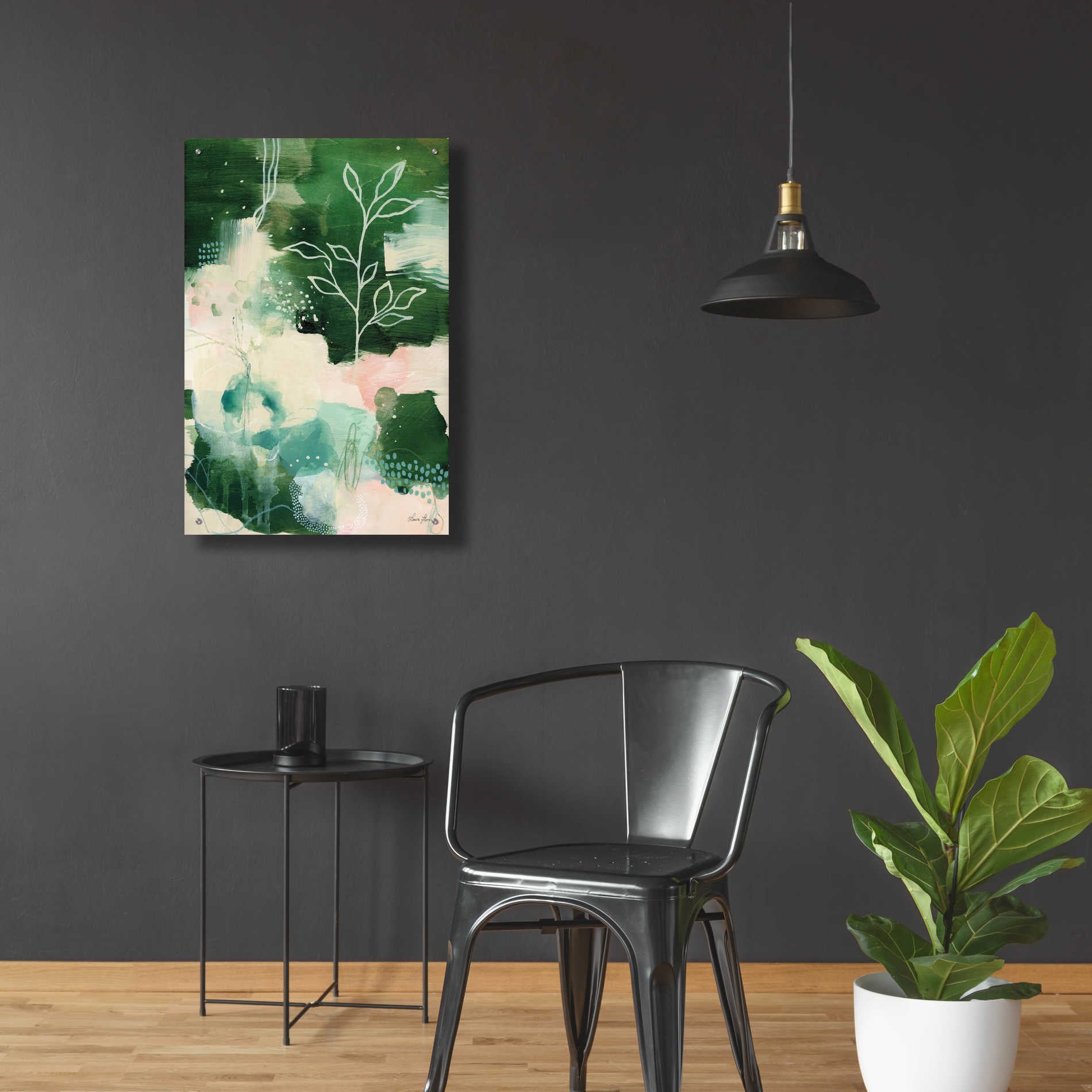 Epic Art 'Nature Story II' by Laura Horn, Acrylic Glass Wall Art,24x36