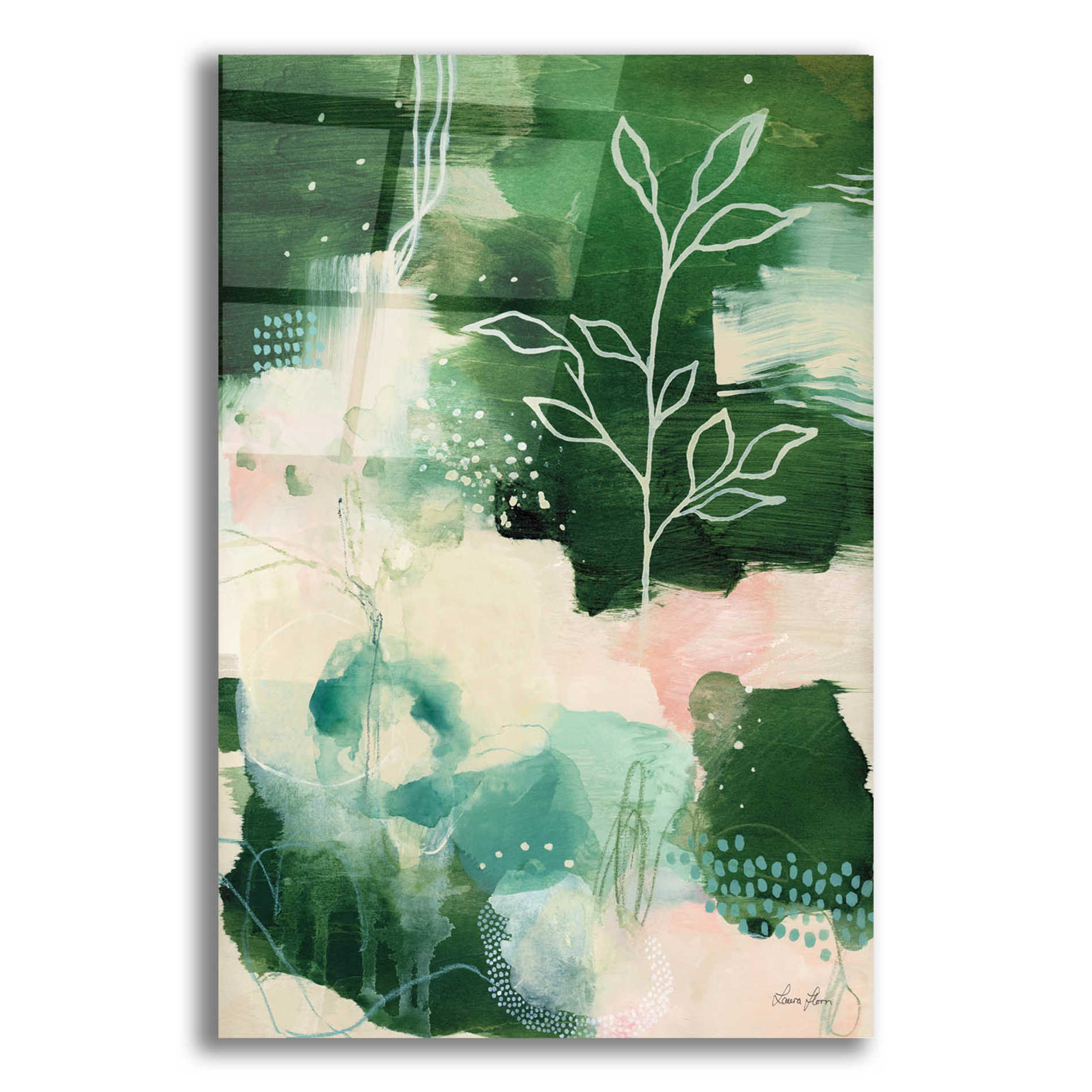 Epic Art 'Nature Story II' by Laura Horn, Acrylic Glass Wall Art